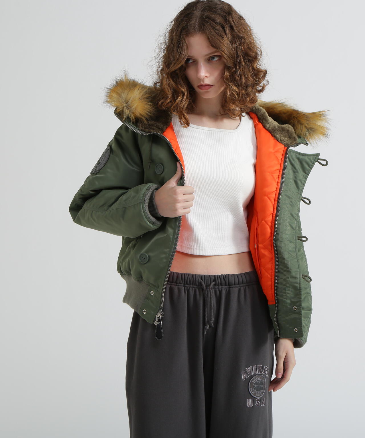 《AVIREX×MOUSSY》N-2B