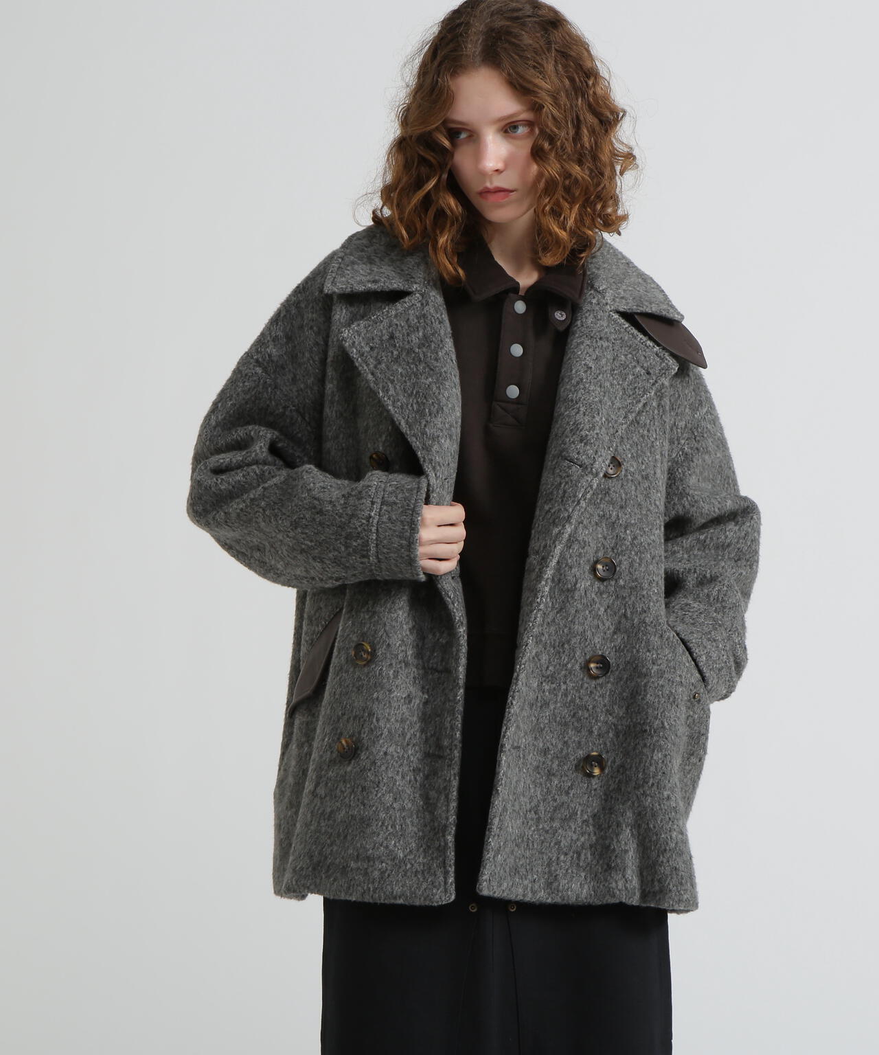 直営店限定》SHAGGY PEA COAT/シャギーピーコート | AVIREX
