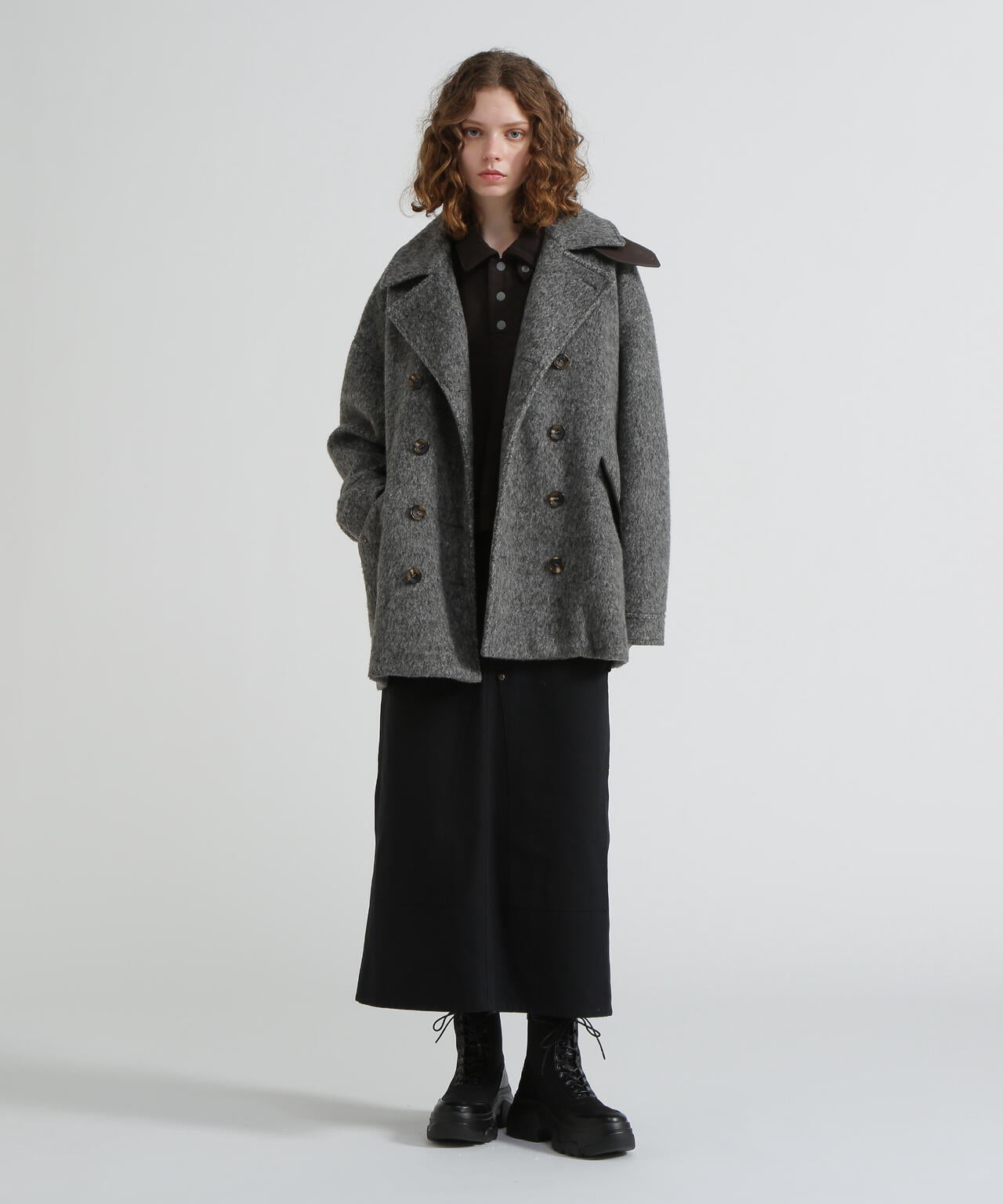 直営店限定》SHAGGY PEA COAT/シャギーピーコート | AVIREX