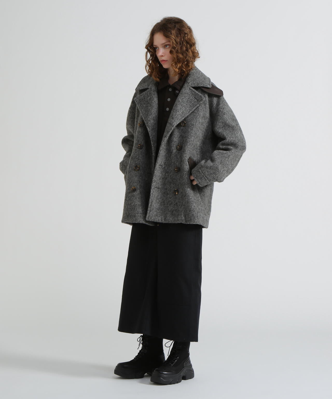直営店限定》SHAGGY PEA COAT/シャギーピーコート | AVIREX