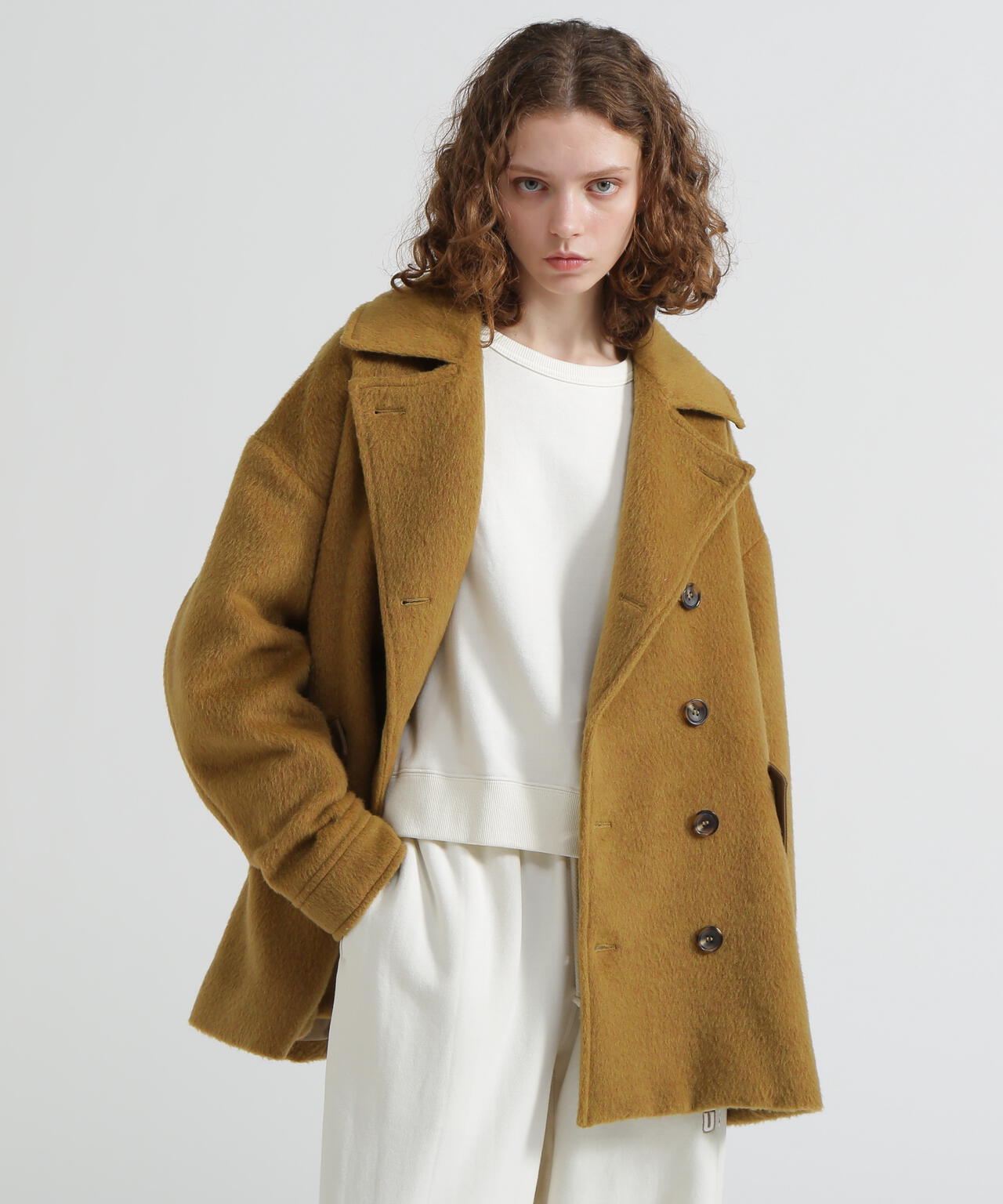 直営店限定》SHAGGY PEA COAT/シャギーピーコート | AVIREX