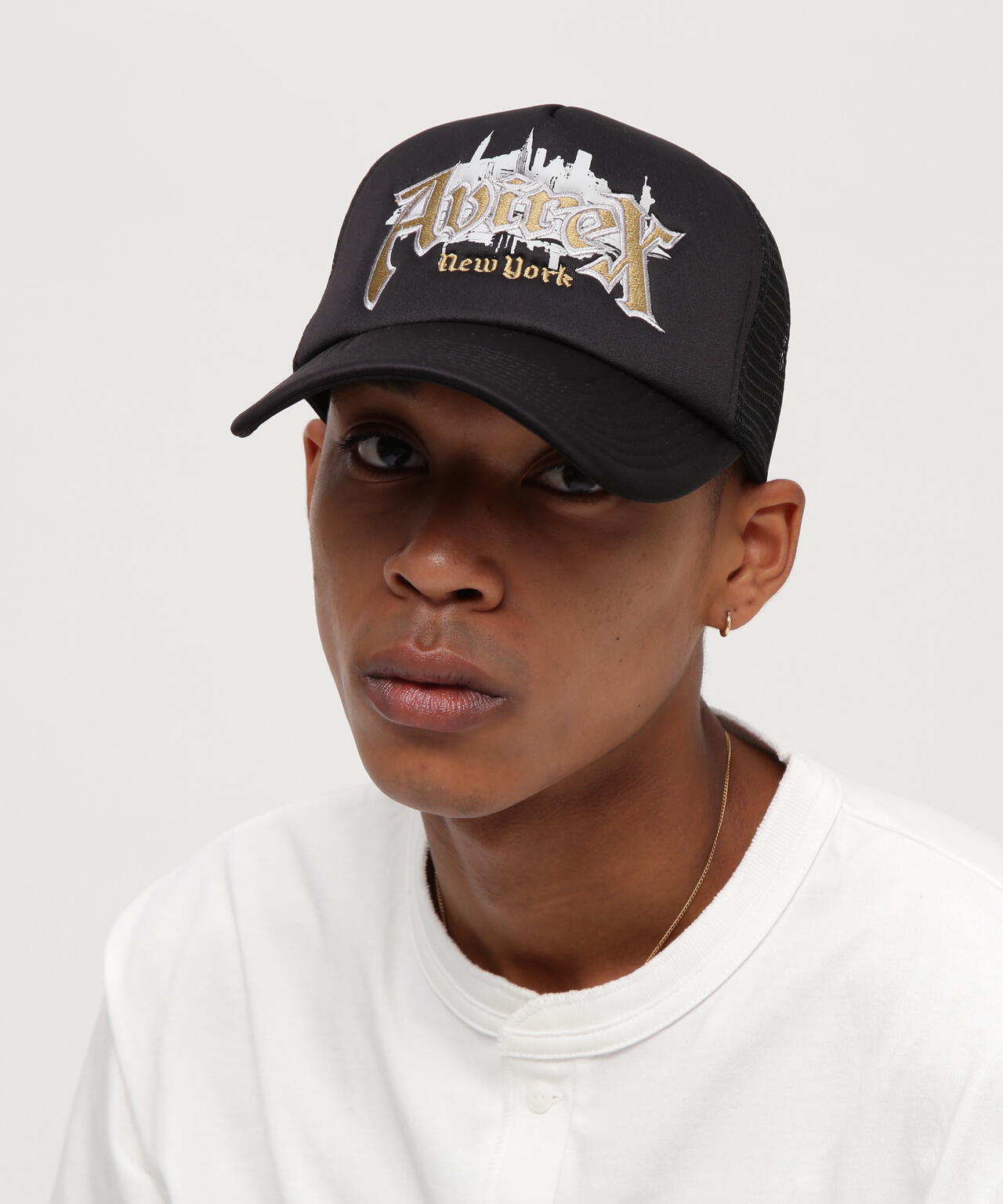 VARSITY BLOCK FONT MESH CAP | AVIREX（アヴィレックス