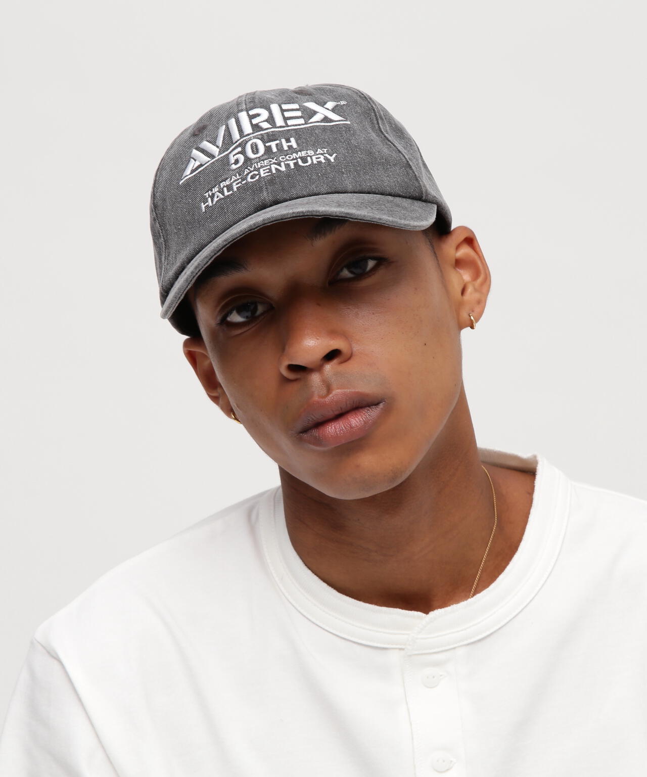 50th ANNIVERSARY LOGO PIGMENT CAP | AVIREX（アヴィレックス