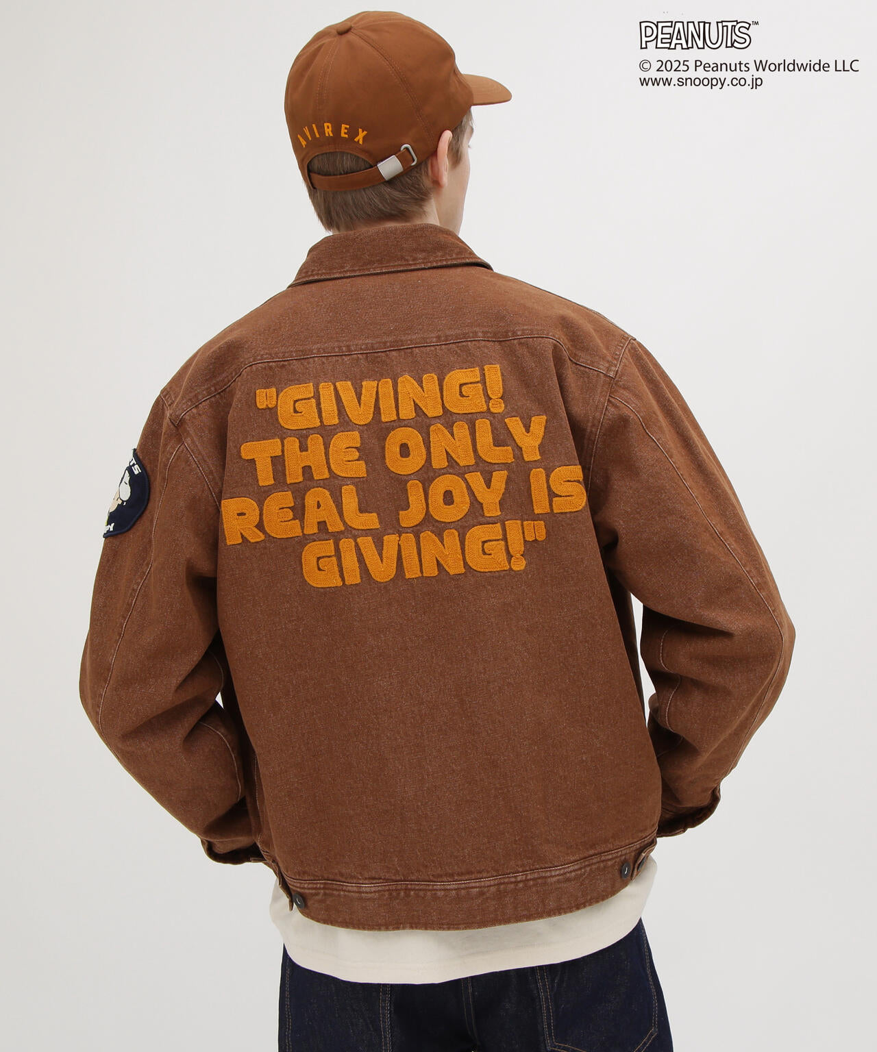 《AVIREX × PEANUTS》WORK CAP