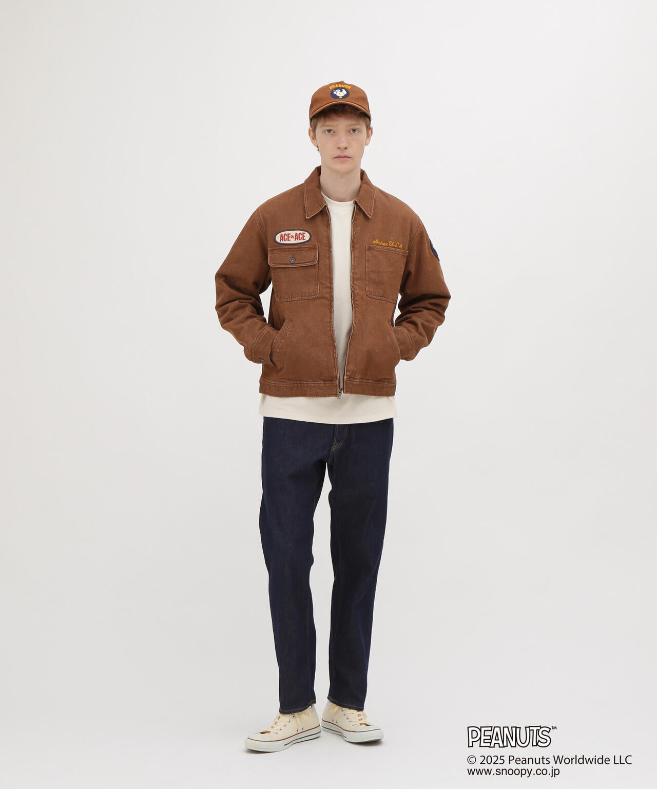 《AVIREX × PEANUTS》WORK CAP