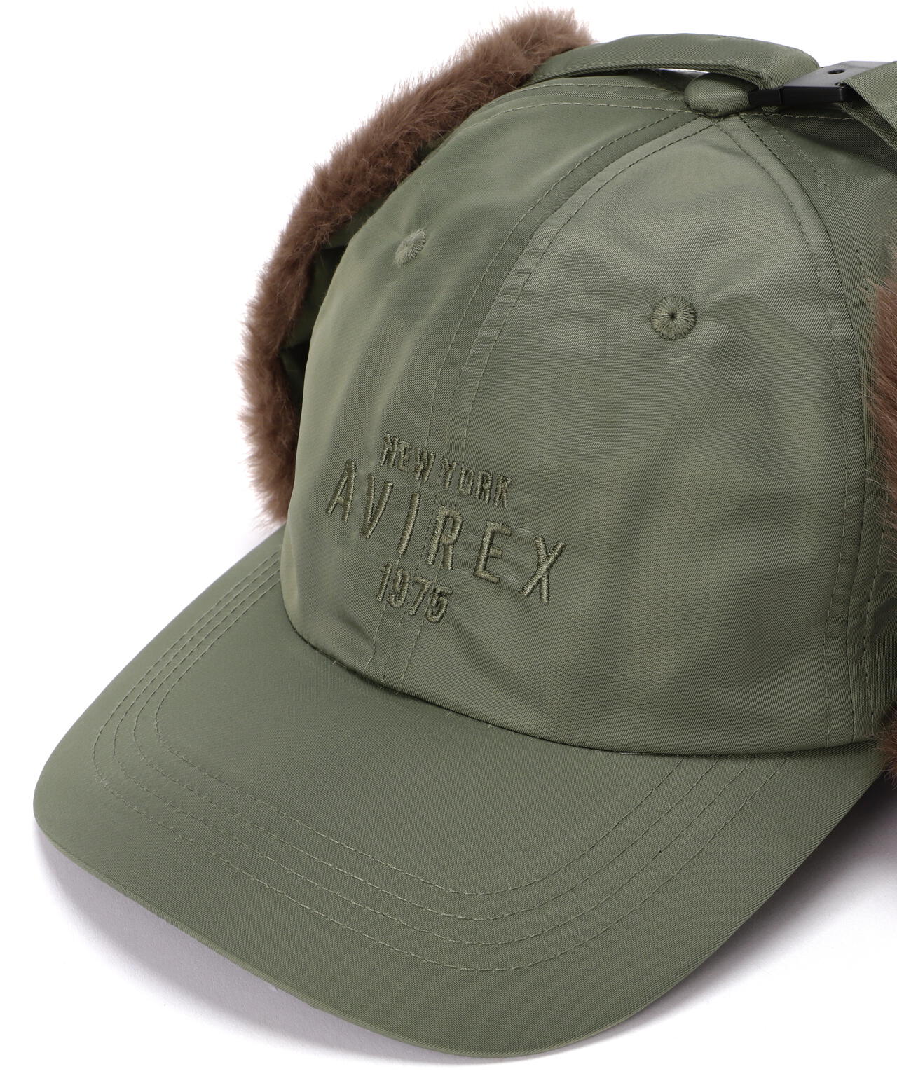 直営店限定》NYLON×FUR FLIGHT CAP/ナイロン×ファー フライトキャップ