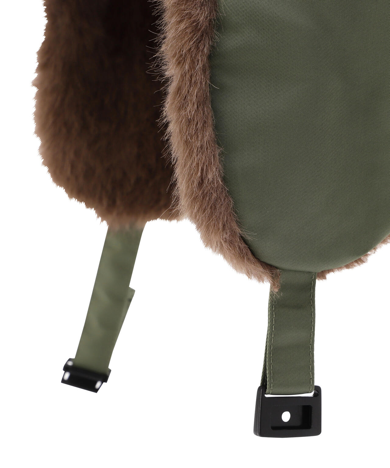 直営店限定》NYLON×FUR FLIGHT CAP/ナイロン×ファー フライトキャップ