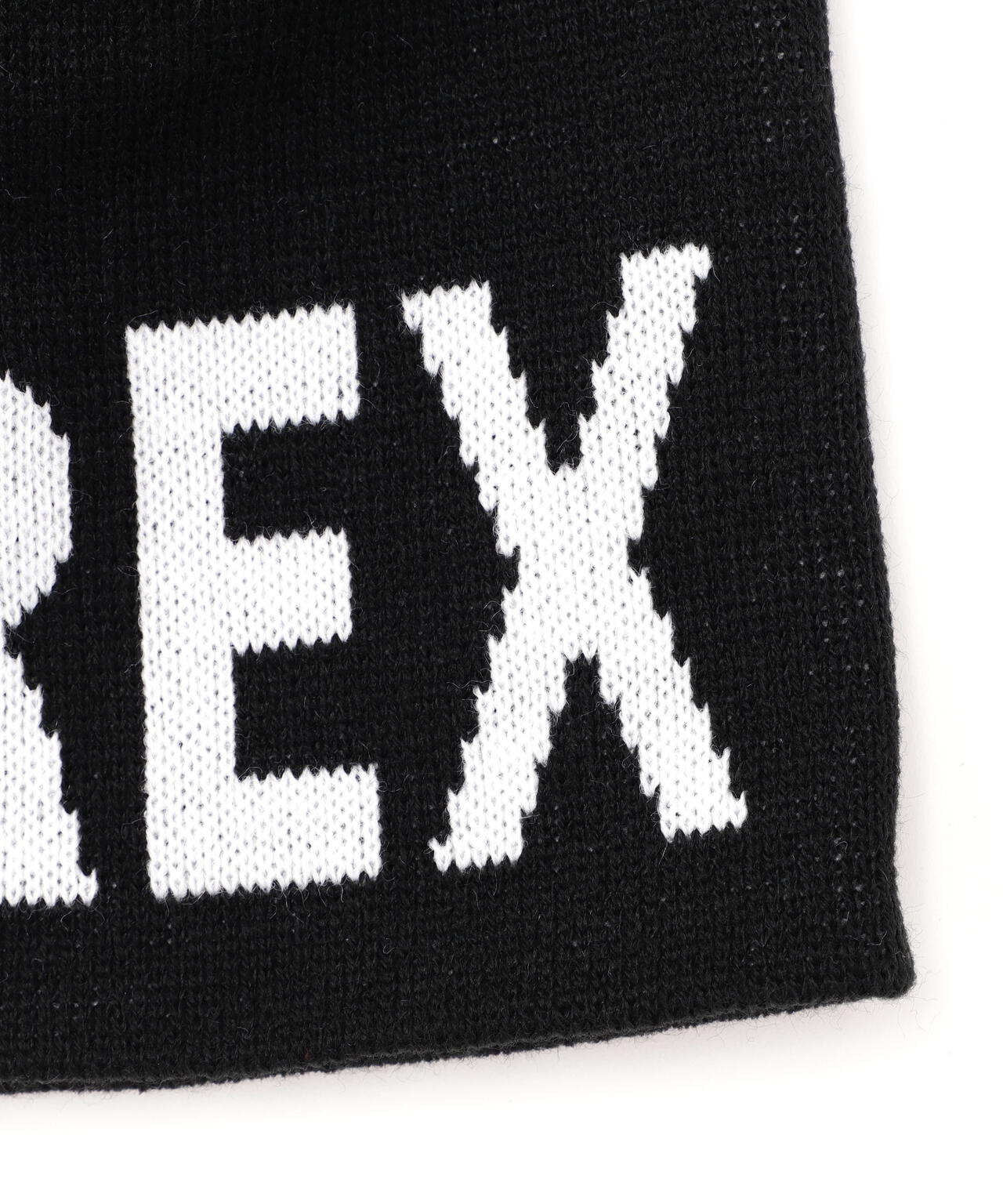 《直営店限定》AVIREX LOGO BEANIE/ロゴ ビーニー/ニットキャップ