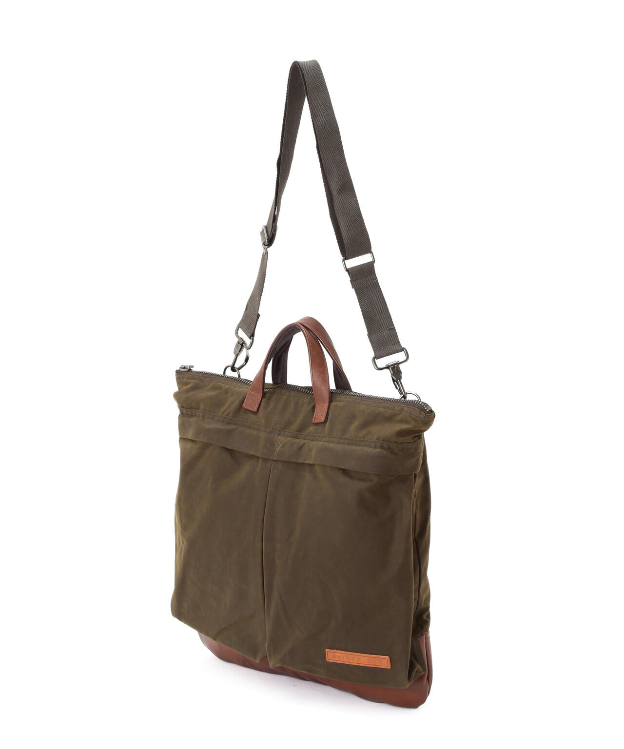 MILITARY FABRIC OILED CLOTH HELMET BAG | AVIREX（アヴィレックス