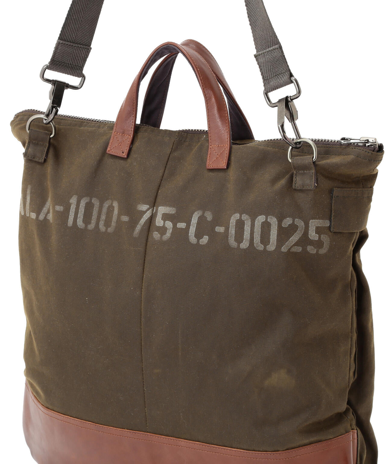 MILITARY FABRIC OILED CLOTH HELMET BAG | AVIREX（アヴィレックス