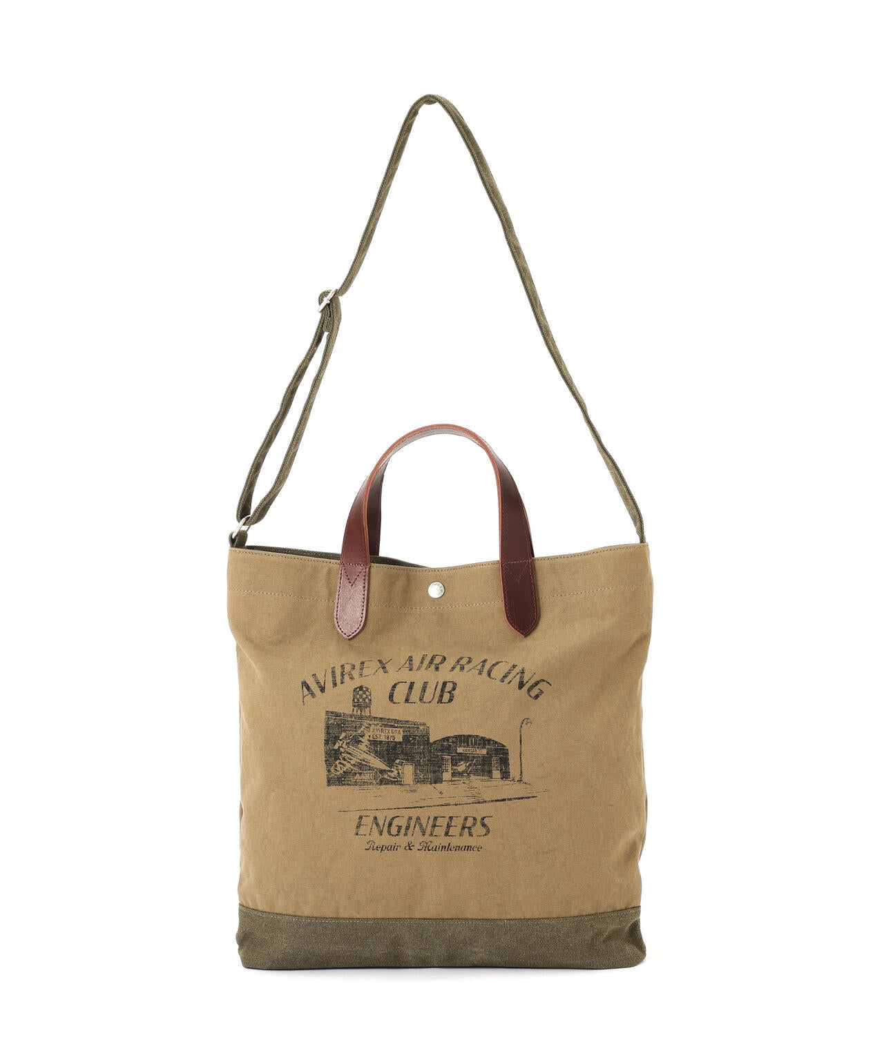 COATING CANVAS SHOULDER BAG ”AARC GARAGE” | AVIREX（アヴィレックス