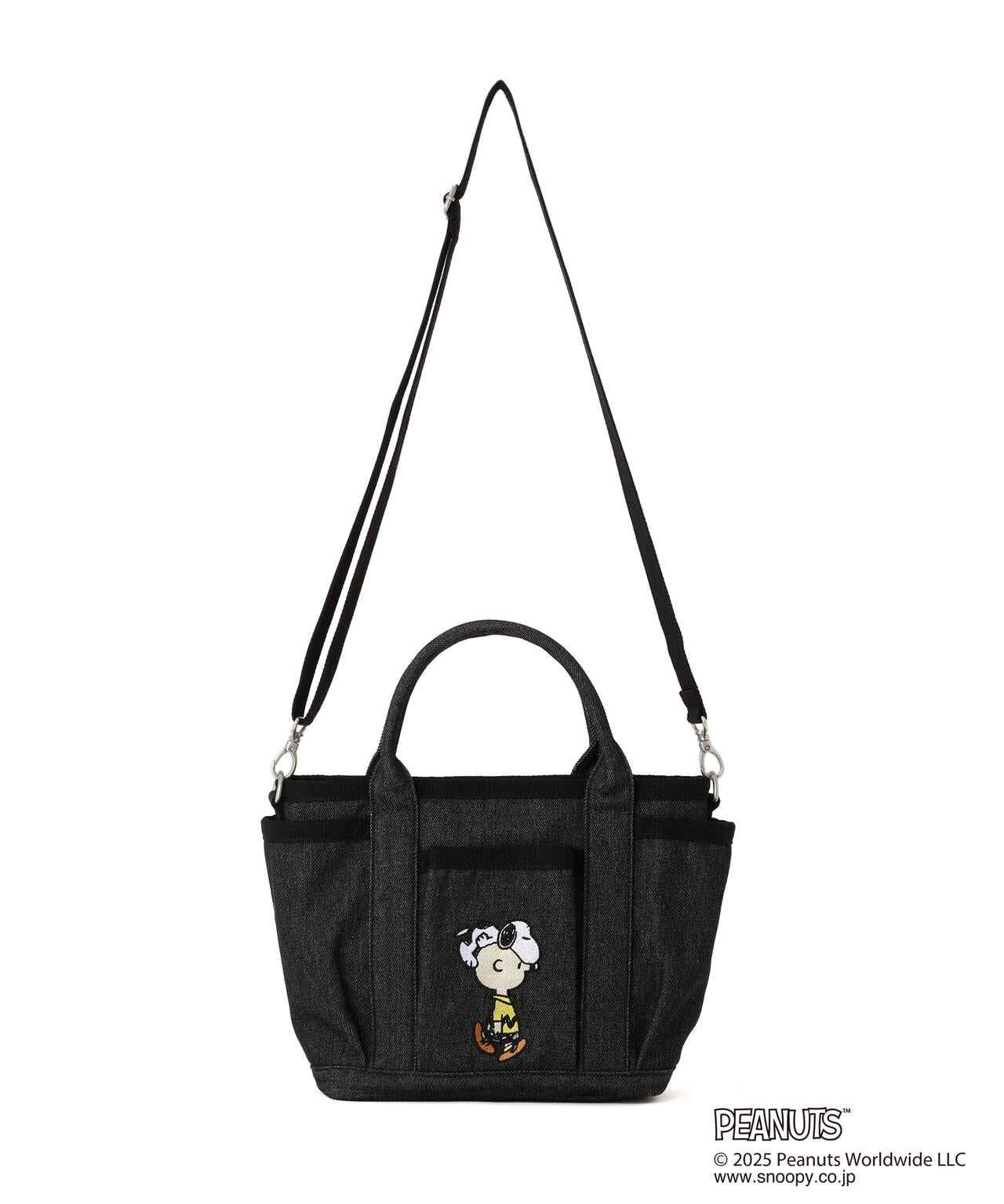 《AVIREX × PEANUTS》DENIM MINI TOTE BAG / デニムミニトートバッグ / ピーナッツ / アヴィレックス