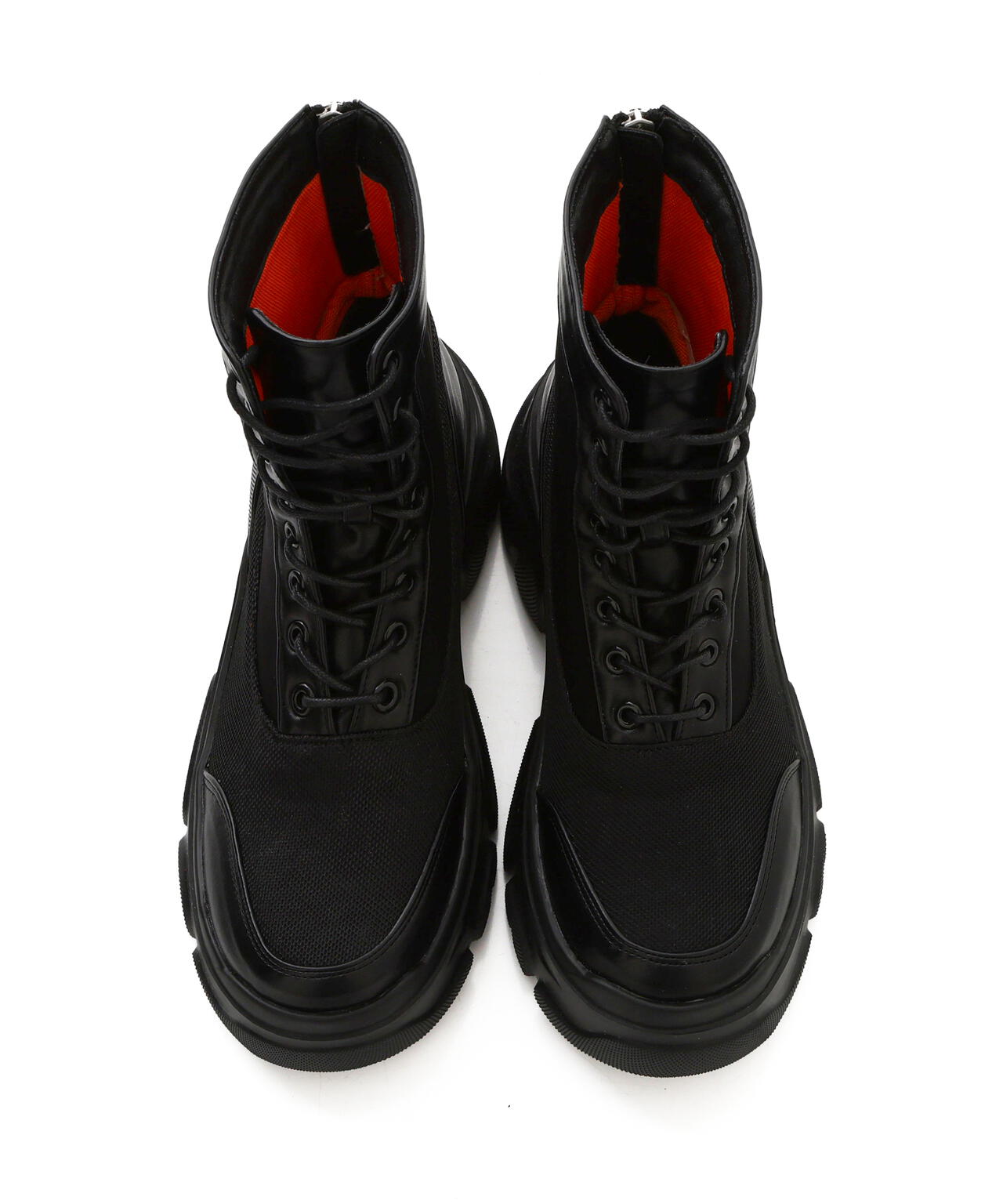 《直営店限定》LACE UP PLATFORM BOOTS/レースアッププラットフォームブーツ