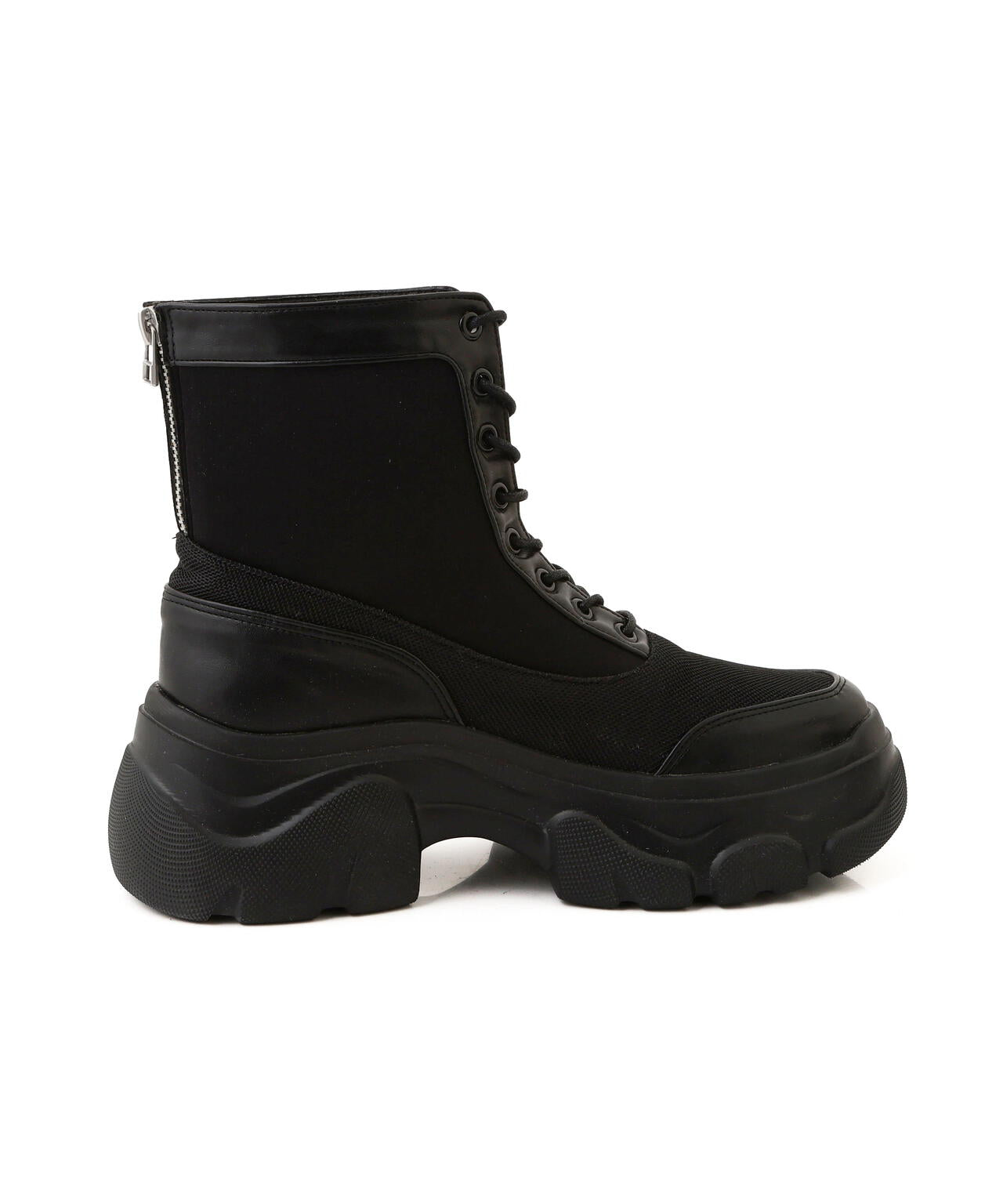 《直営店限定》LACE UP PLATFORM BOOTS/レースアッププラットフォームブーツ