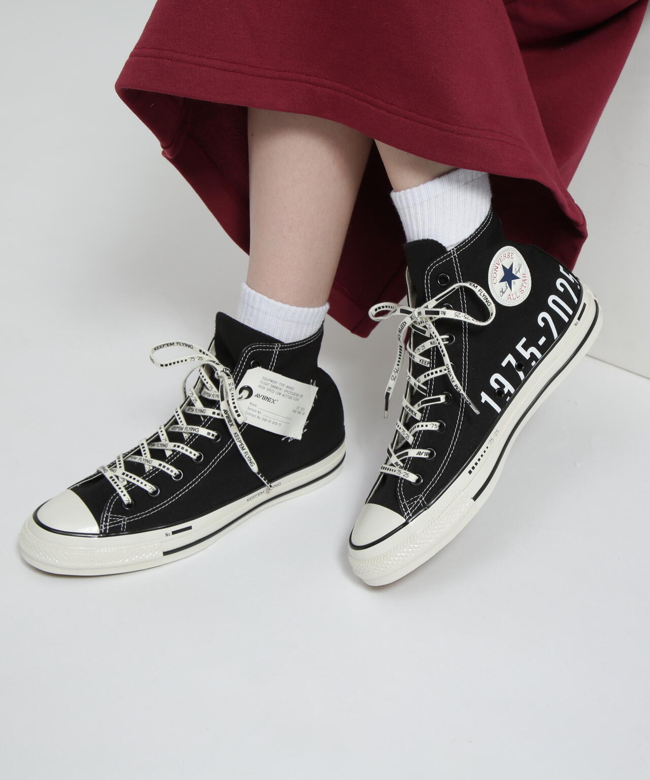 AVIREX × Converse All Star Aged Hi AVIREX × CONVERSE》ALL STAR AGED HI | AVIREX（アヴィレックス