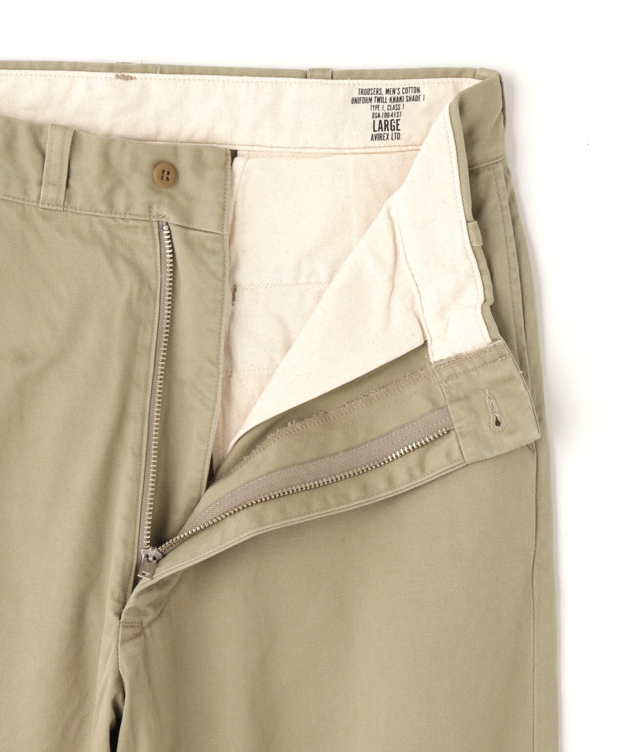 VINTAGE LINE》U.S. ARMY CHINO TROUSERS | AVIREX
