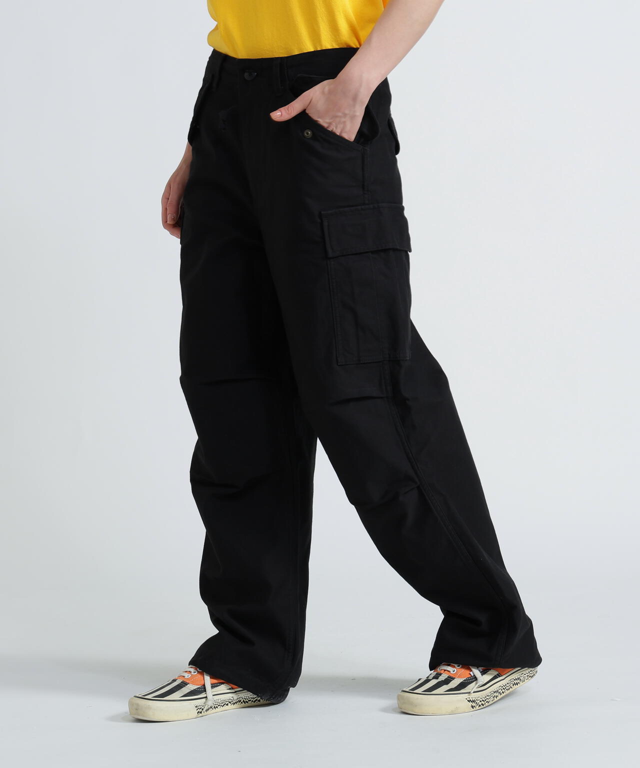 《WOMAN/直営店限定》NYLON/COTTON M-65 FATIGUE PANTS/ナイロンコットン M-65ファティーグパンツ