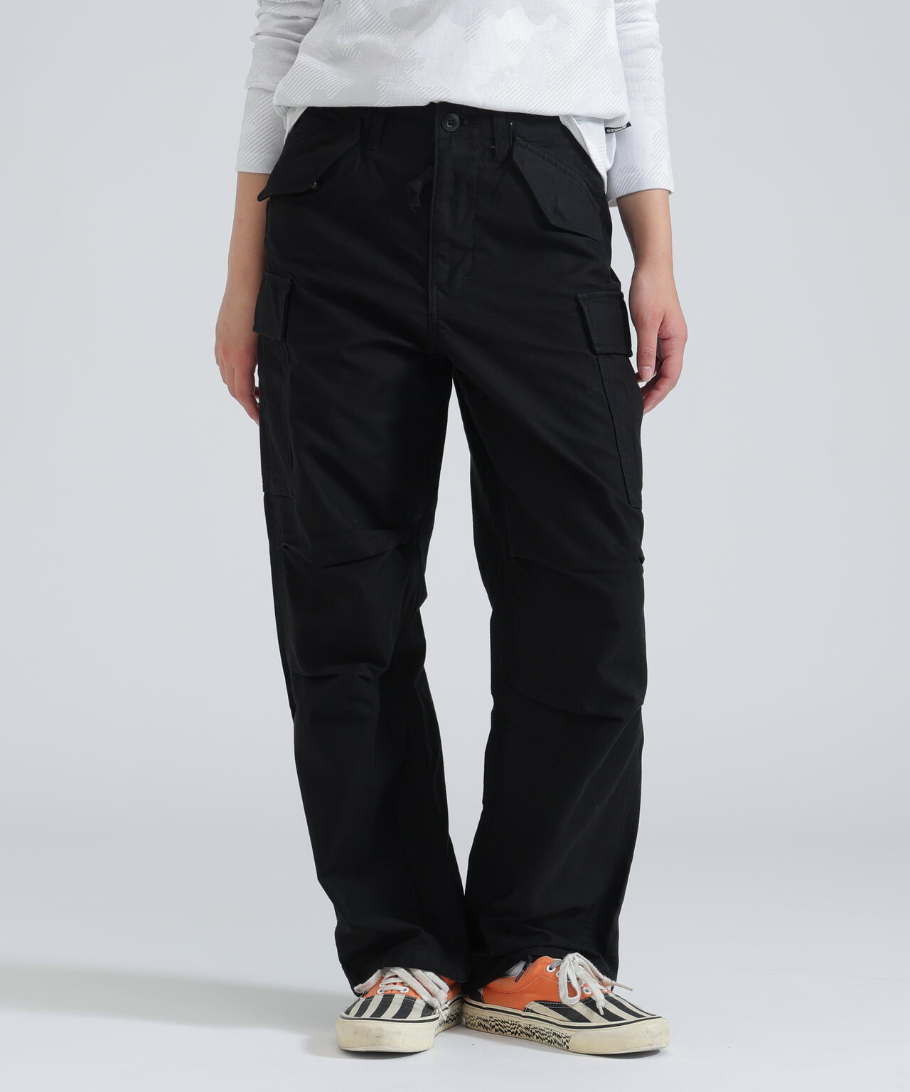 WOMAN/直営店限定》NYLON/COTTON M-65 FATIGUE PANTS/ナイロンコットン