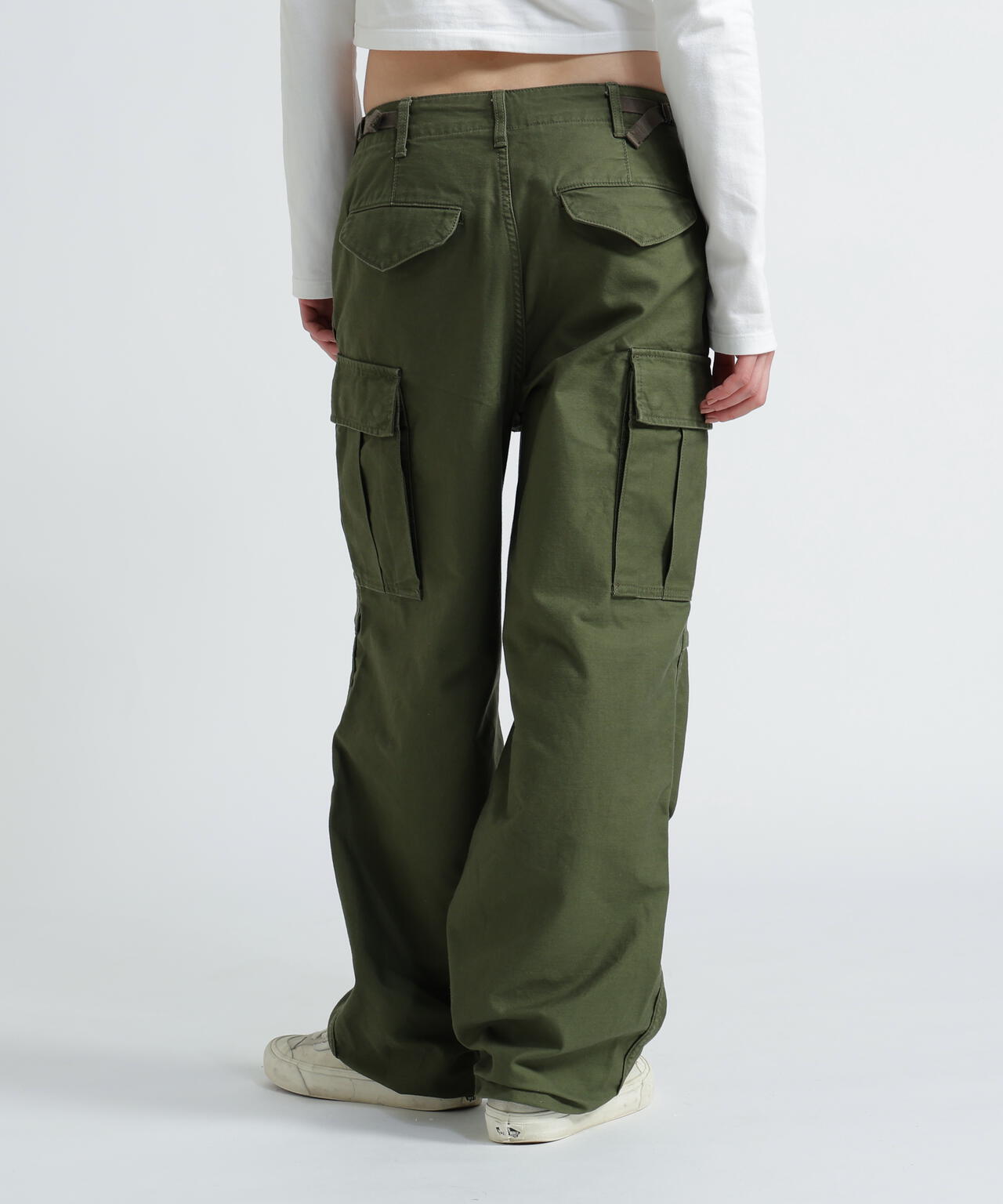 《WOMAN/直営店限定》NYLON/COTTON M-65 FATIGUE PANTS/ナイロンコットン M-65ファティーグパンツ