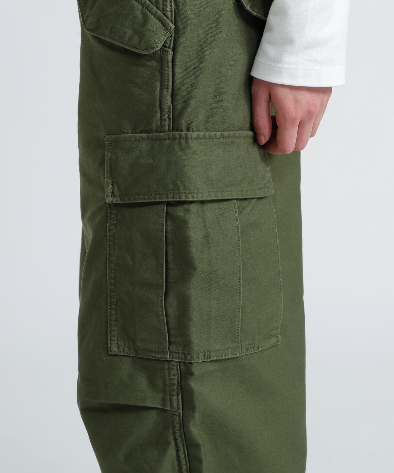 《WOMAN/直営店限定》NYLON/COTTON M-65 FATIGUE PANTS/ナイロンコットン M-65ファティーグパンツ