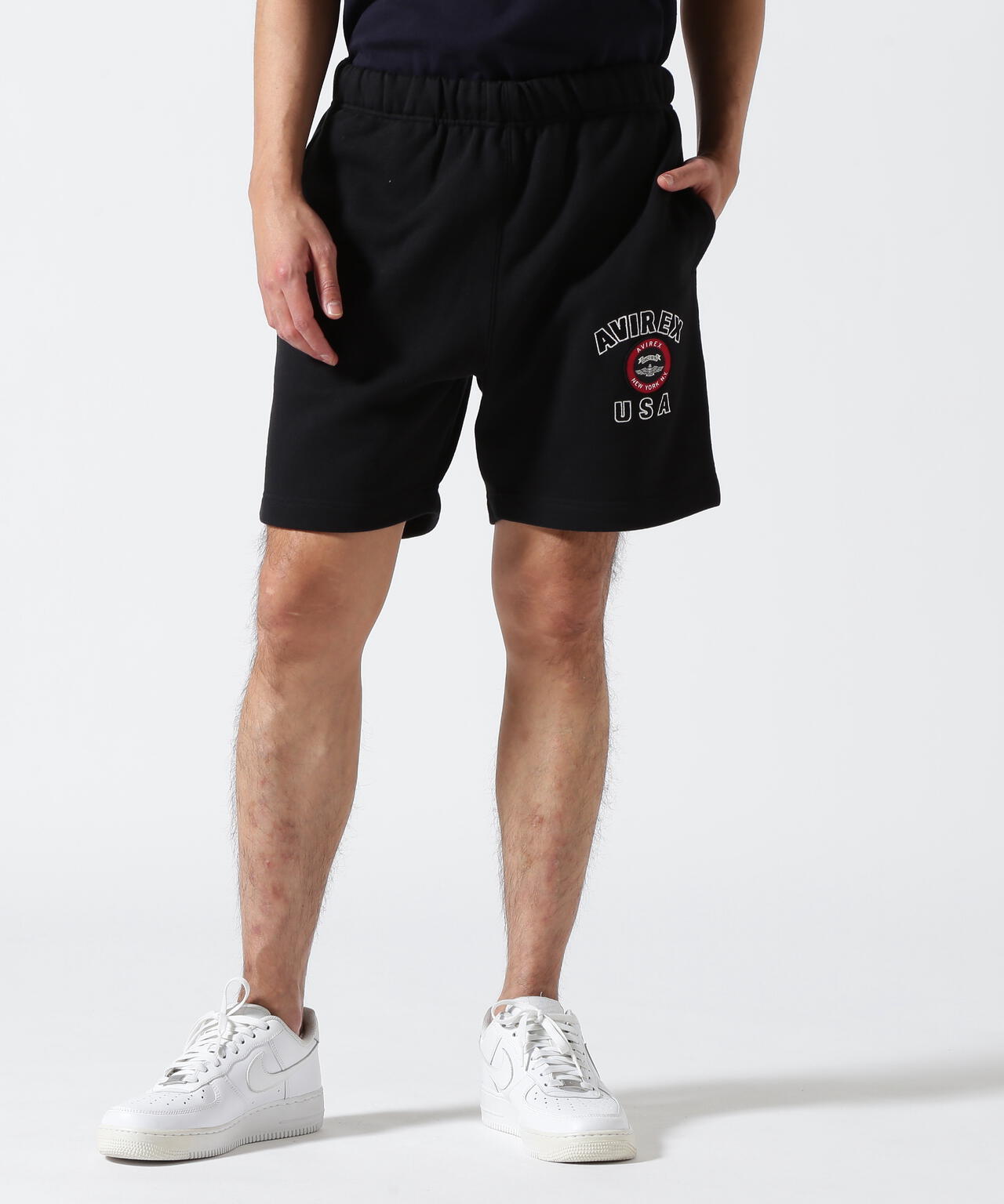 直営店限定》VARSITY LOGO SHORTS / バーシティ ロゴ ショーツ
