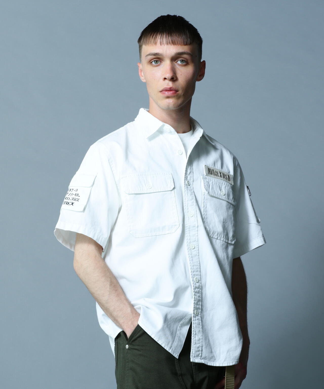 BASIC FATIGUE SHORT SLEEVE SHIRT / ベーシック ファティーグ