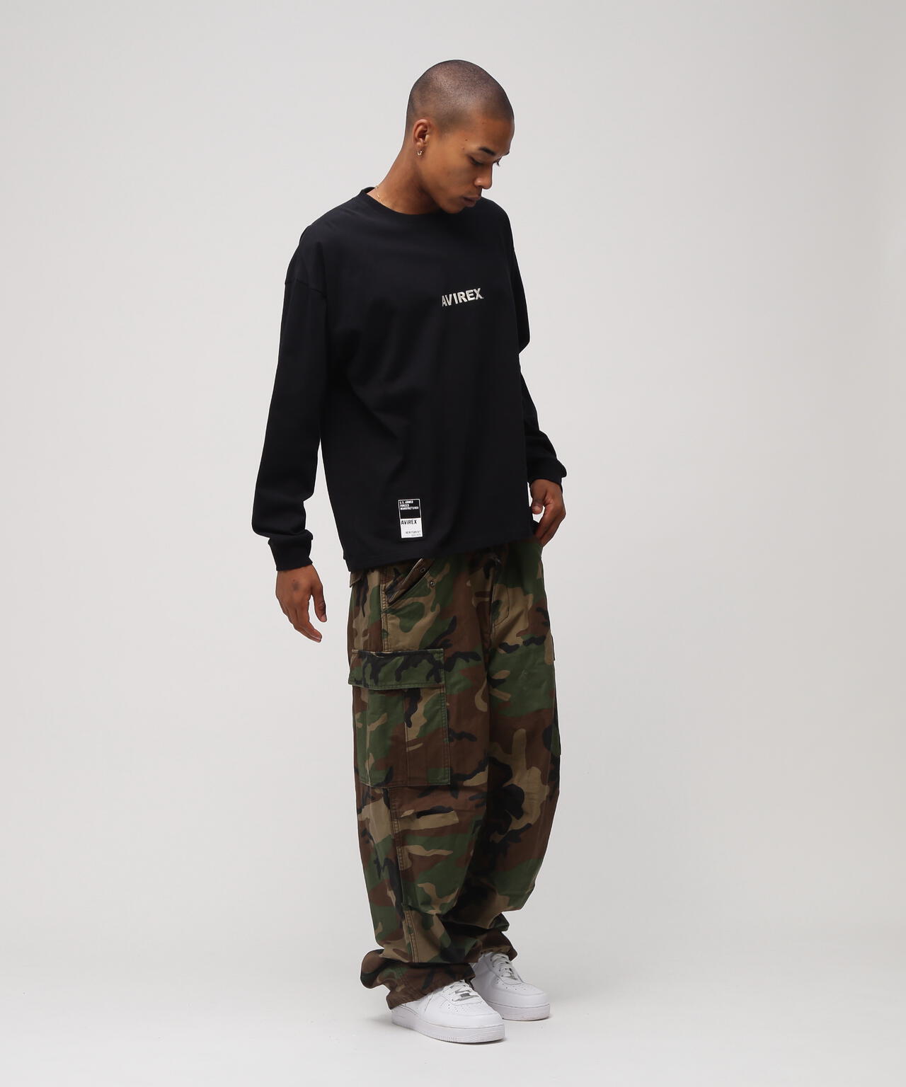 WEB&DEPOT限定》CORE LOGO L/S T-SHIRT | AVIREX（アヴィレックス