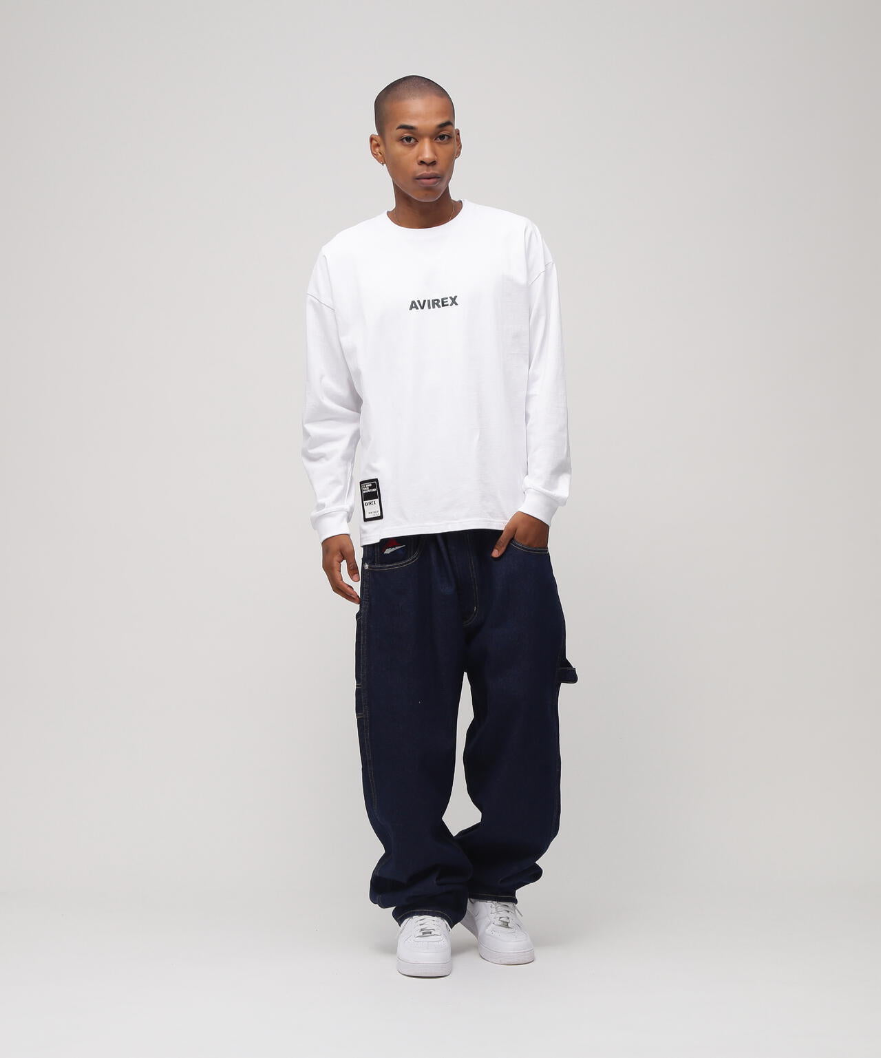 WEB&DEPOT限定》CORE LOGO L/S T-SHIRT | AVIREX（アヴィレックス
