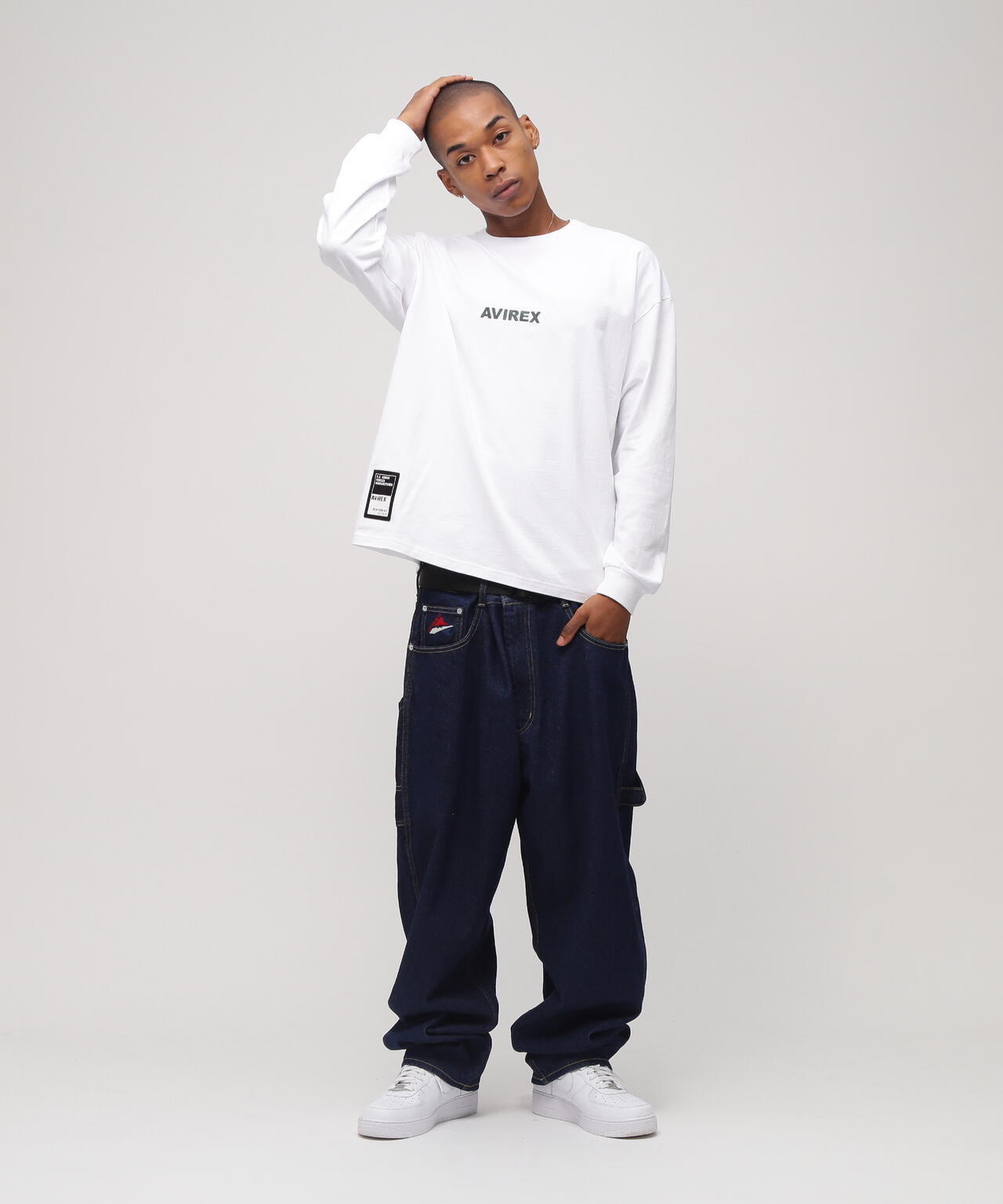 WEB&DEPOT限定》CORE LOGO L/S T-SHIRT | AVIREX（アヴィレックス
