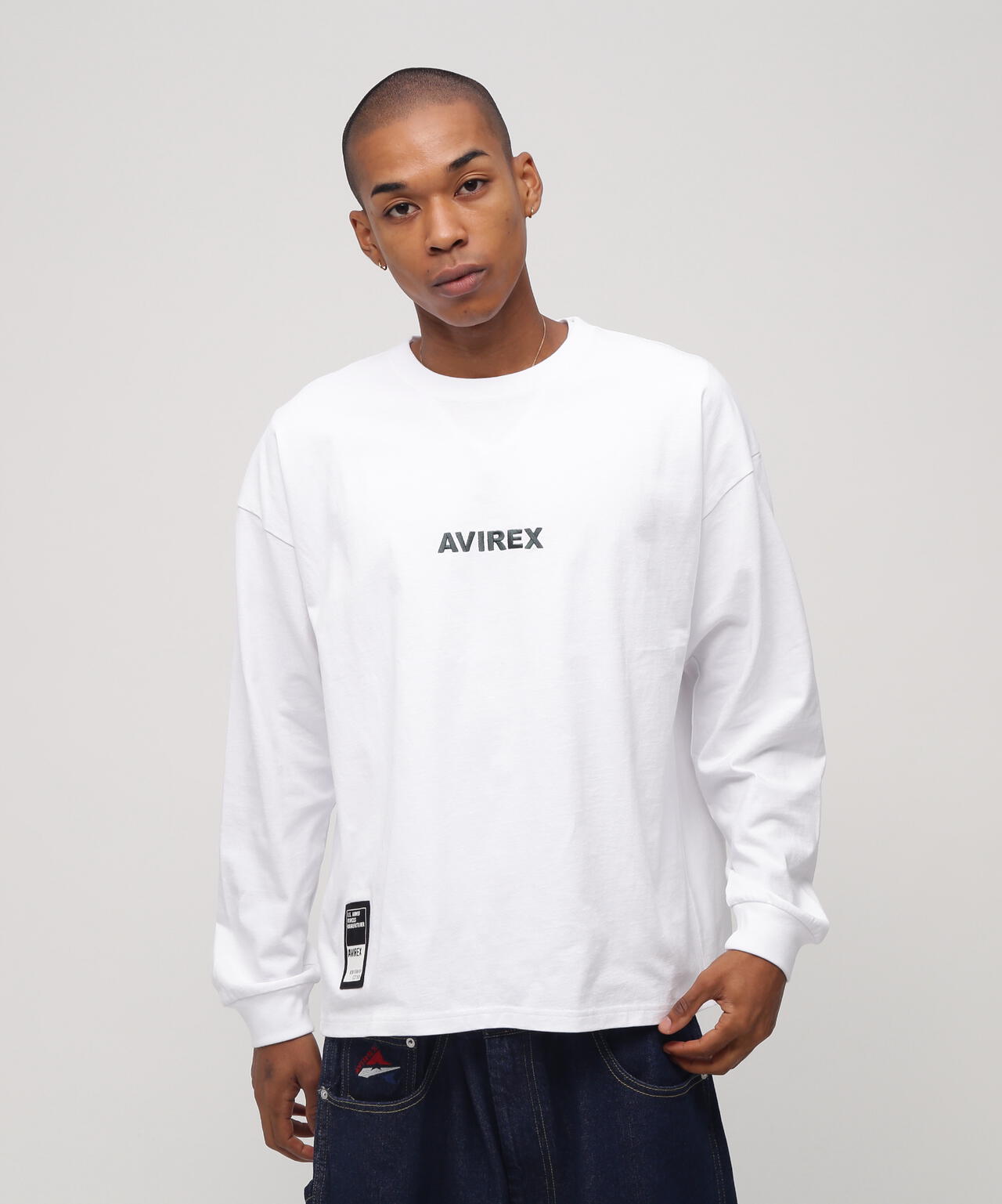 WEB&DEPOT限定》CORE LOGO L/S T-SHIRT | AVIREX（アヴィレックス
