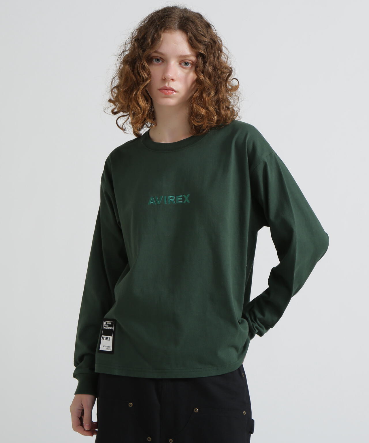 WEB&DEPOT限定》CORE LOGO L/S T-SHIRT | AVIREX（アヴィレックス