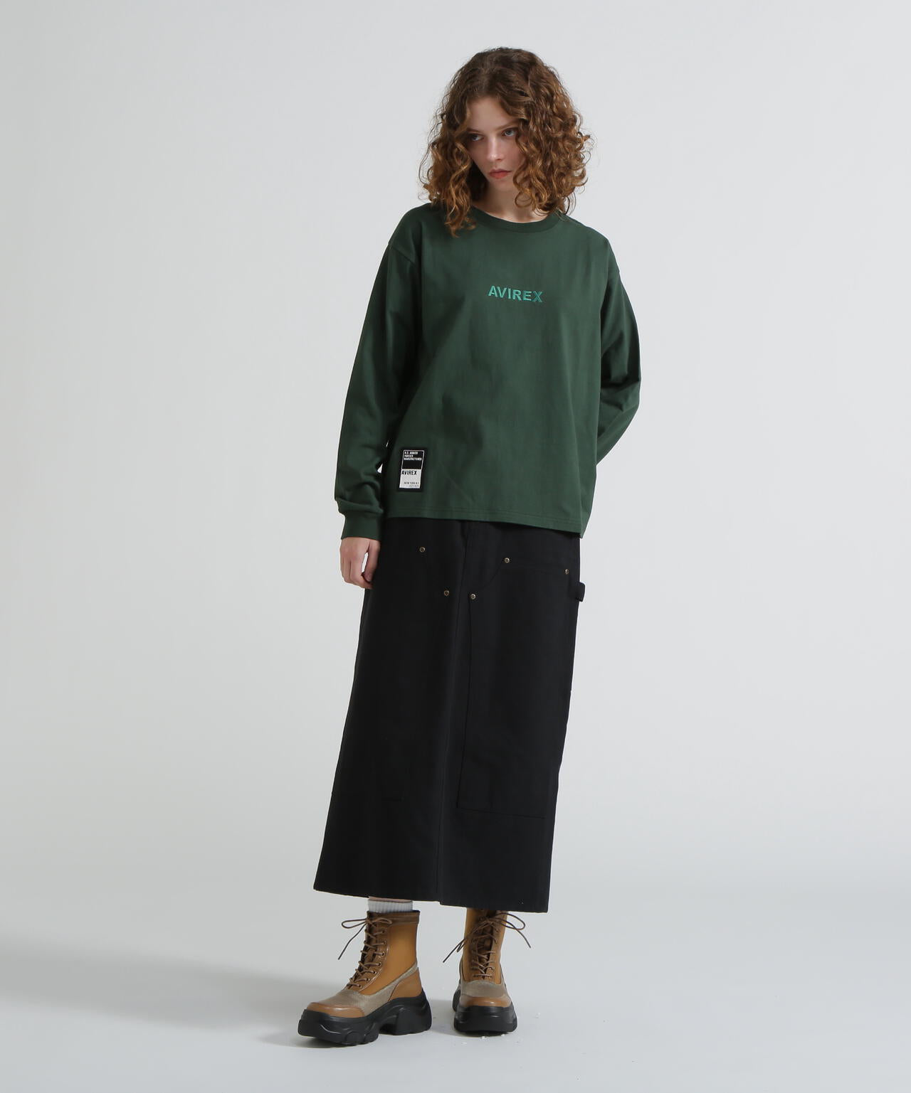 WEB&DEPOT限定》CORE LOGO L/S T-SHIRT | AVIREX（アヴィレックス
