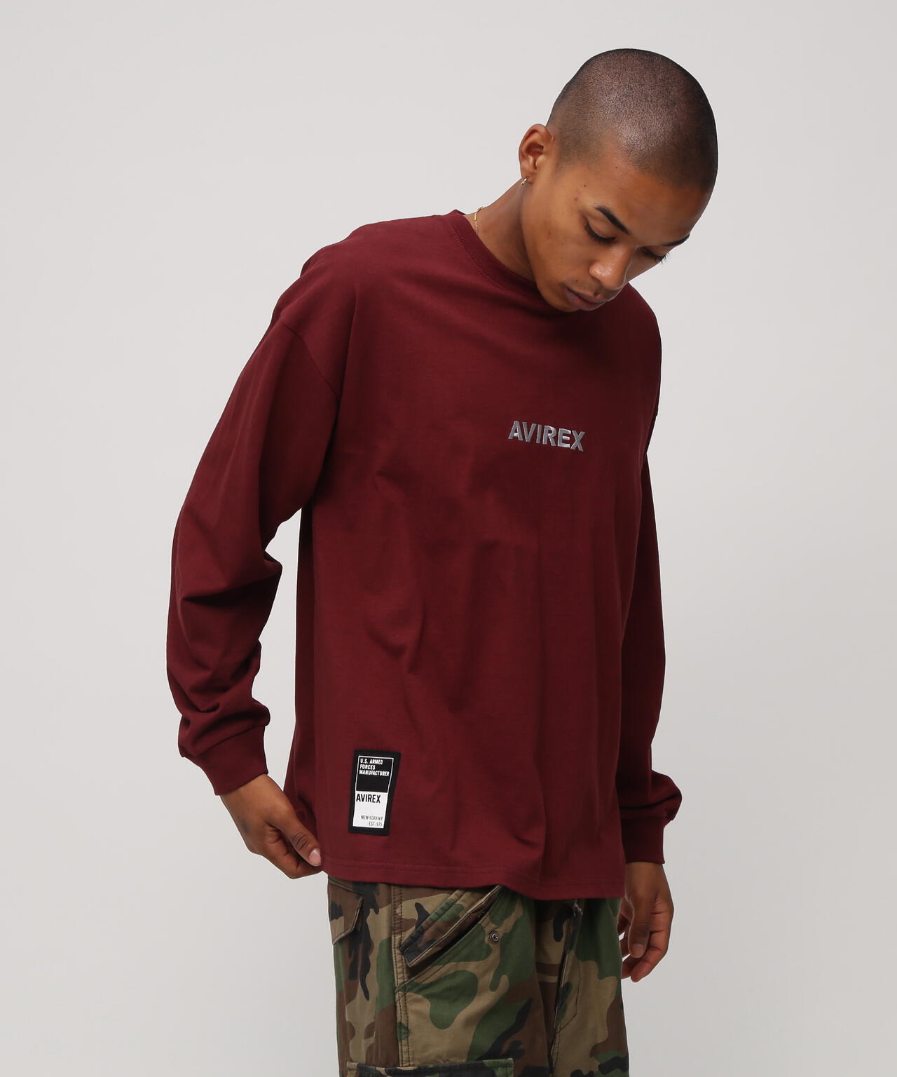 WEB&DEPOT限定》CORE LOGO L/S T-SHIRT | AVIREX（アヴィレックス