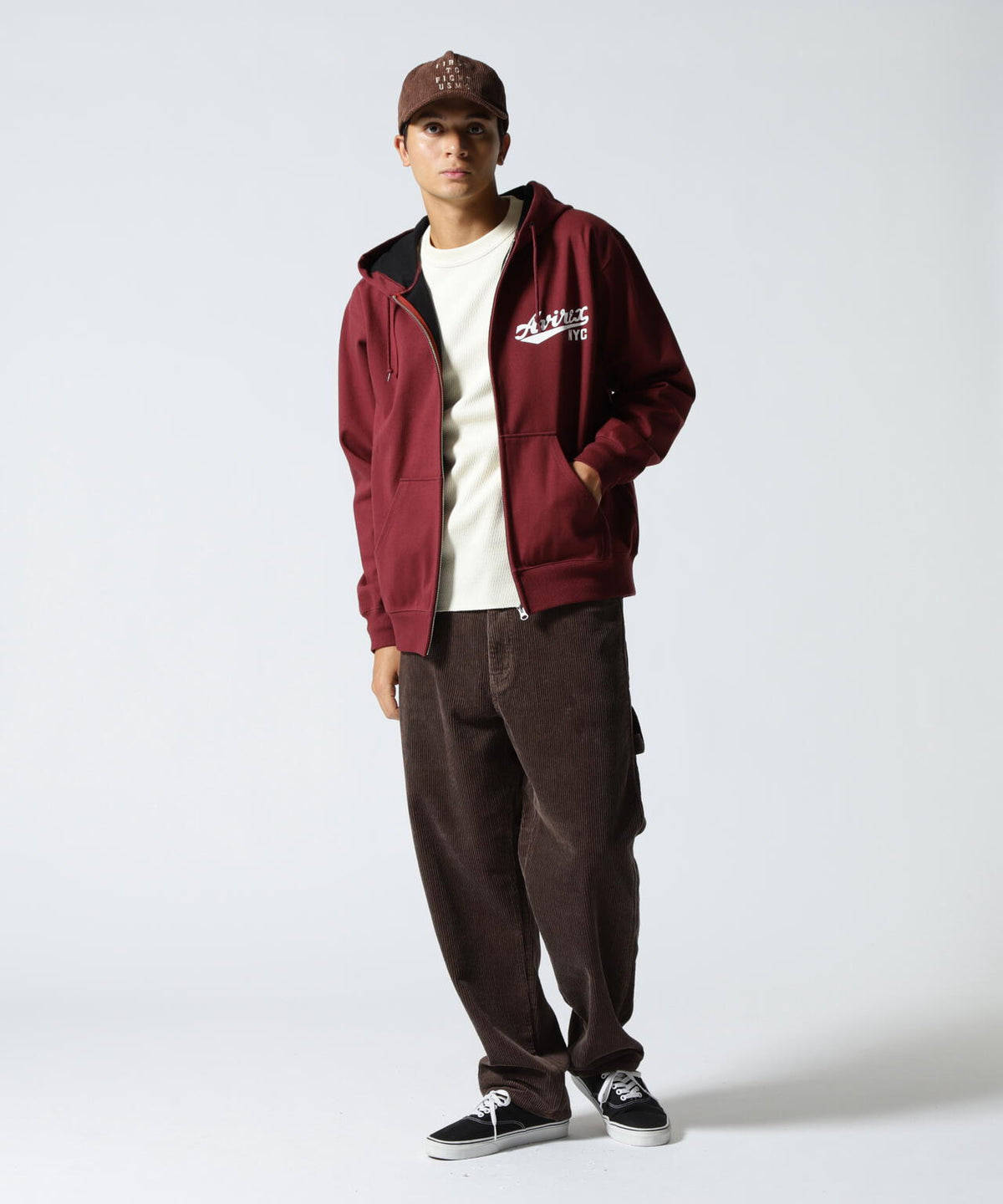 WEB&DEPOT限定》BONDING ZIP UP PARKA | AVIREX（アヴィレックス 