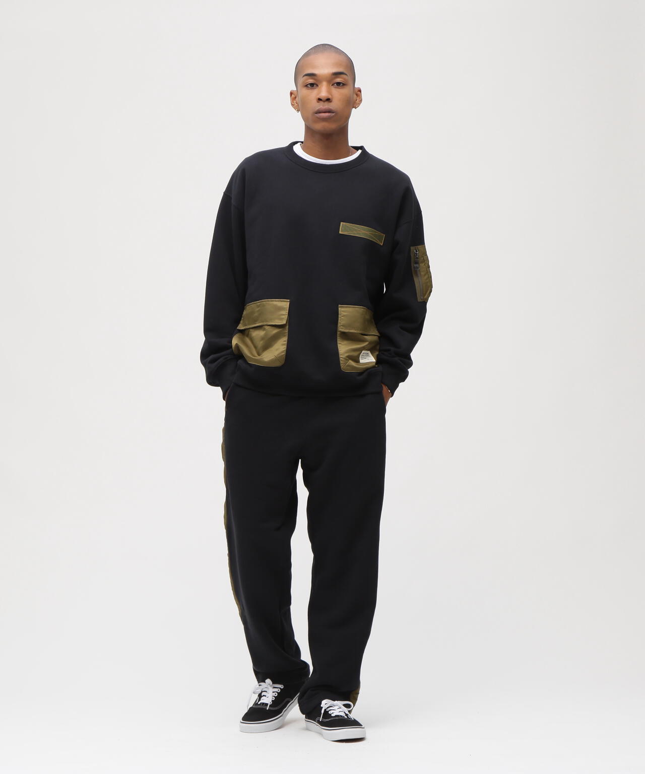《WEB&DEPOT限定》TACTICAL CREWNECK SWEAT