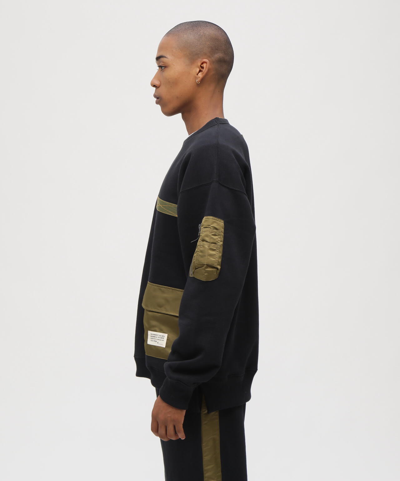 《WEB&DEPOT限定》TACTICAL CREWNECK SWEAT