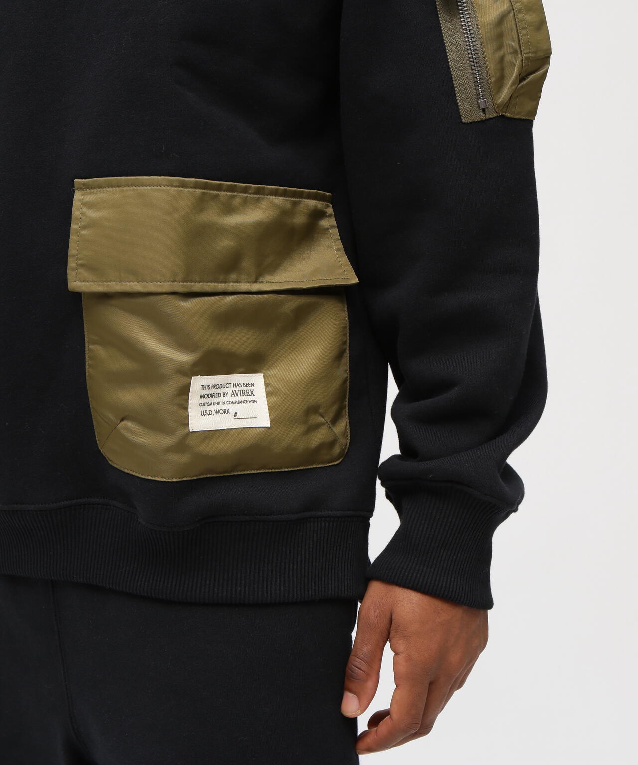 《WEB&DEPOT限定》TACTICAL CREWNECK SWEAT