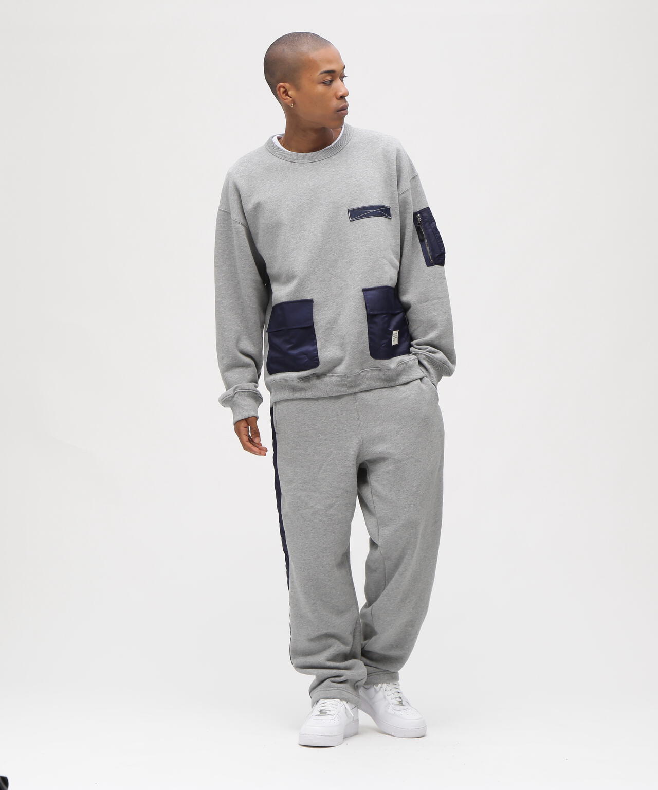 《WEB&DEPOT限定》TACTICAL CREWNECK SWEAT