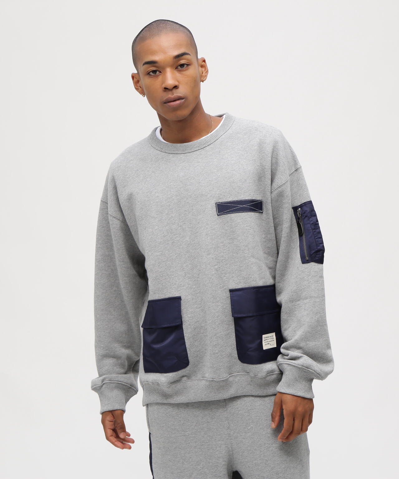 《WEB&DEPOT限定》TACTICAL CREWNECK SWEAT