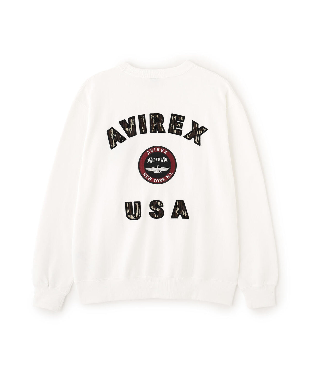《WEB&DEPOT限定》CAMOUFLAGE LOGO CREW SWEAT