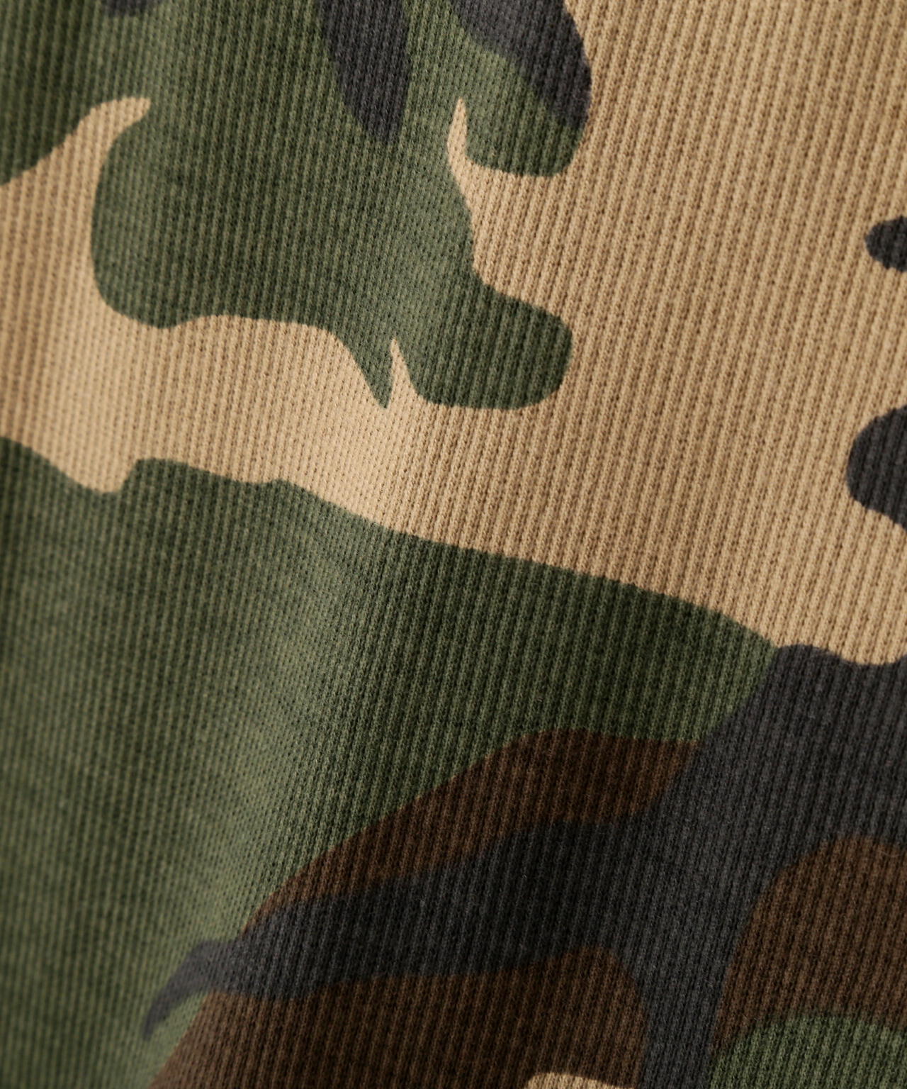 DAILY/デイリー》RIB S/S HENLEY NECK T-SHIRT ”CAMOUFLAGE” | AVIREX