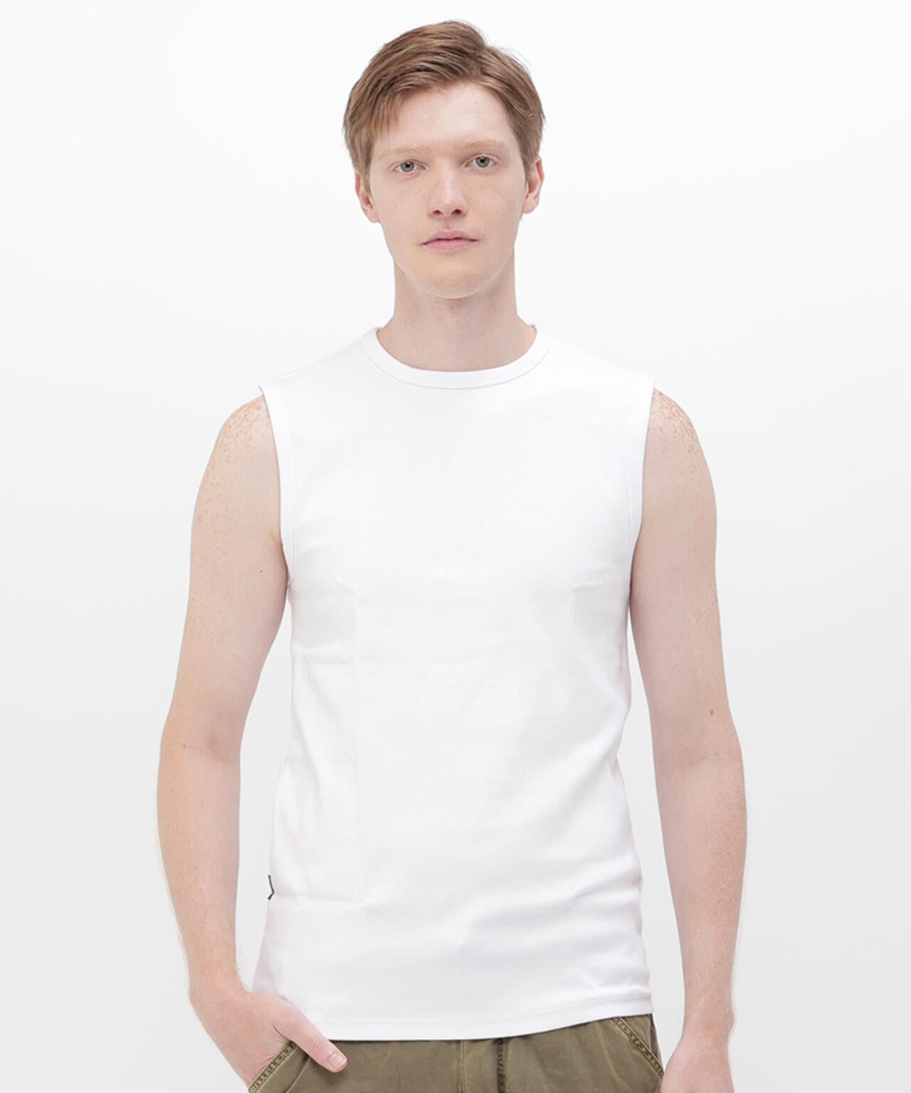 DAILY/デイリー》DAILY NO SLEEVE SHIRT / デイリー ノースリーブ