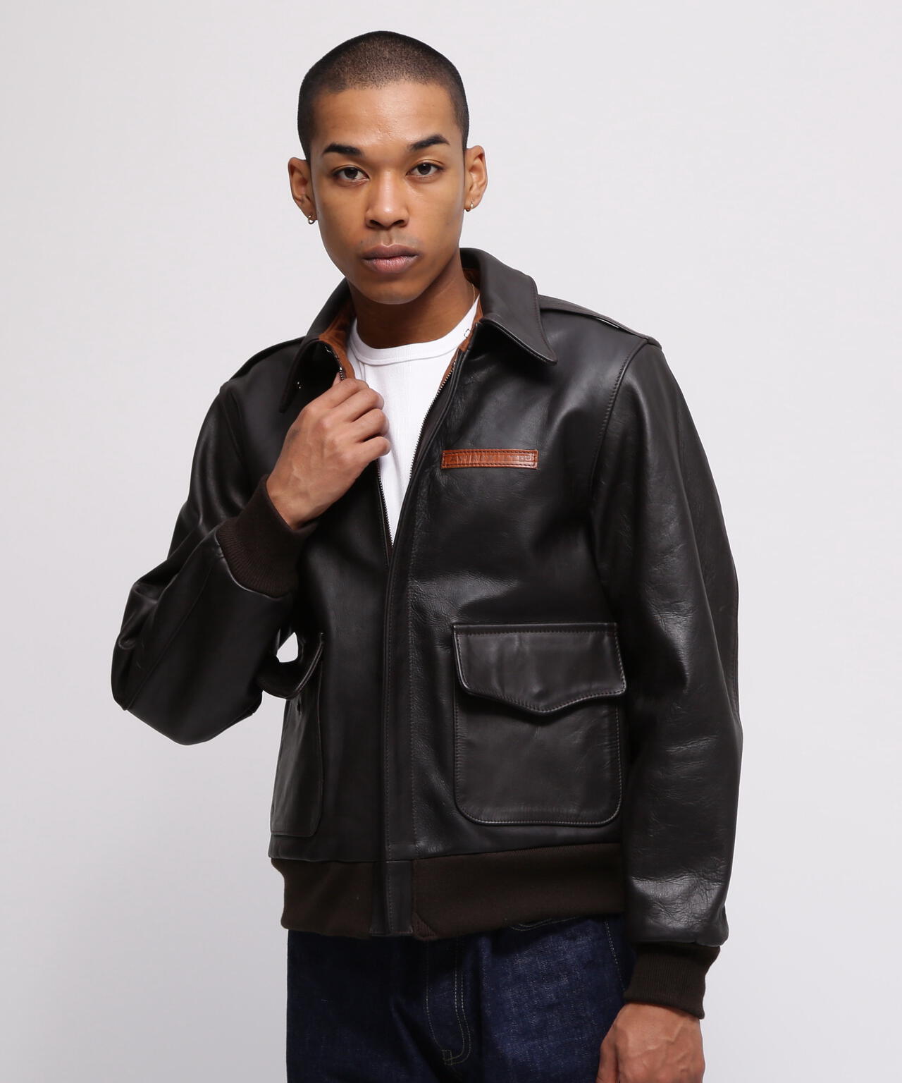 AVIREX LIMITED 米国製 ビンテージ A-2 特大サイズ4X 濃茶 MADE IN USA》A-2 | AVIREX（アヴィレックス） ｜【公式】通販