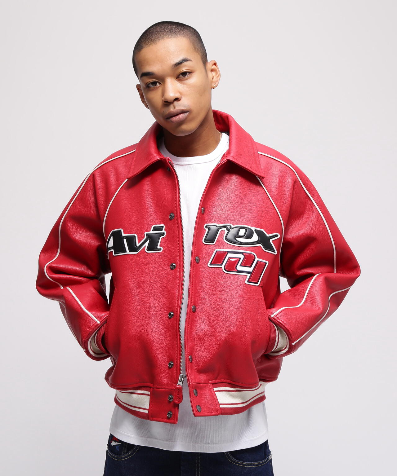 COW LOGO VARSITY JACKET | AVIREX（アヴィレックス） ｜【公式