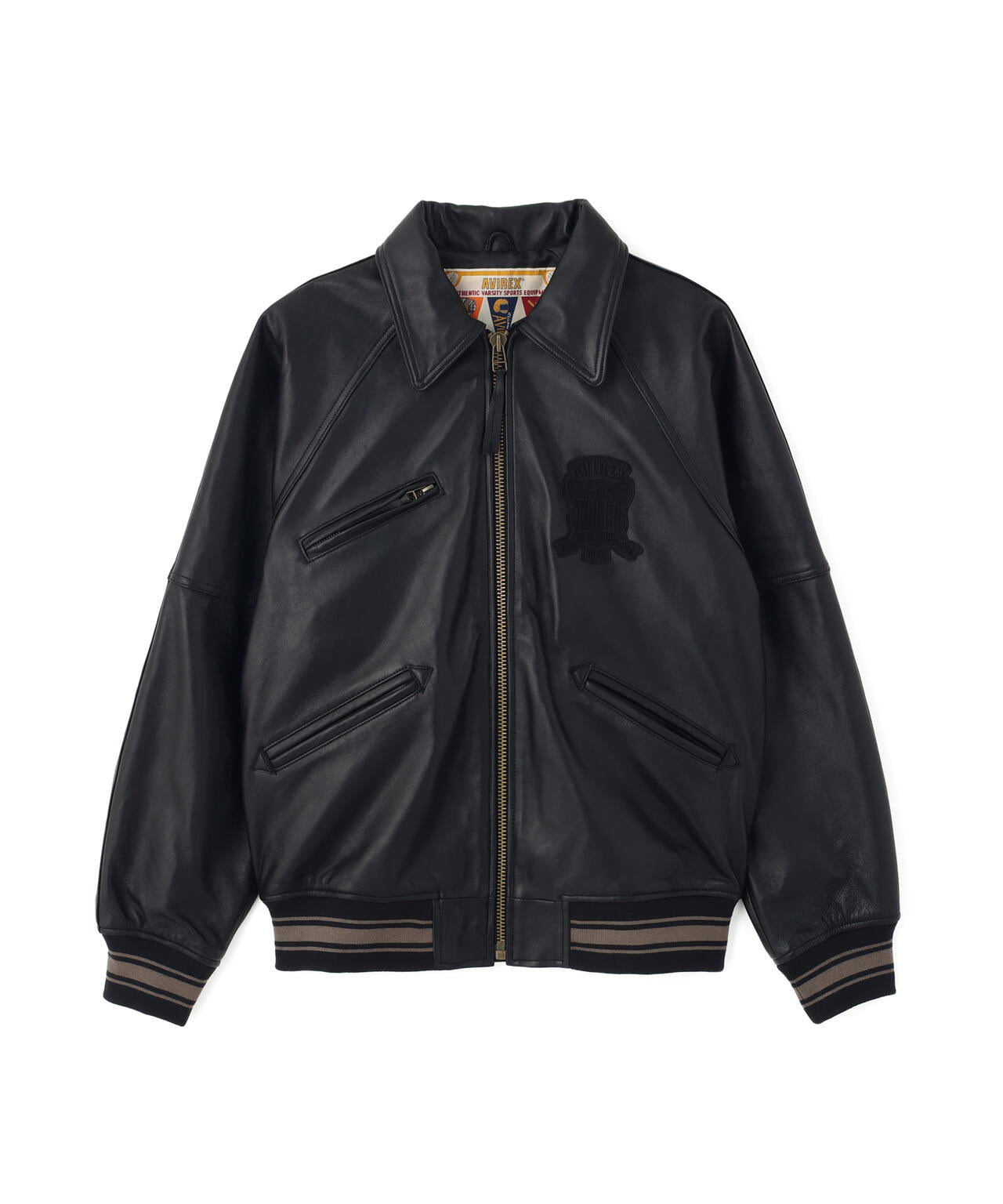 《WEB&DEPOT限定》LIGHT SIGNATURE VARSITY JACKET