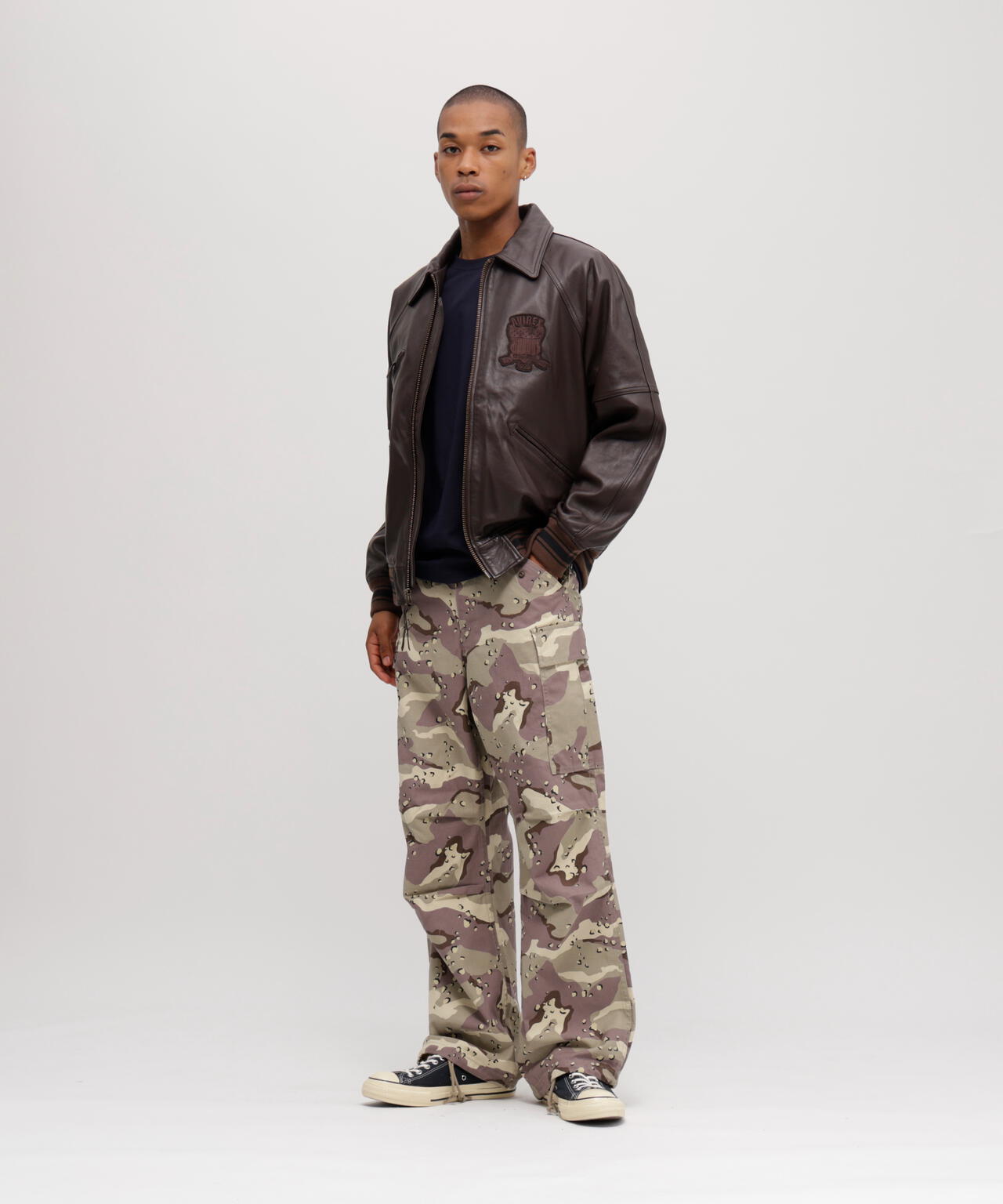 《WEB&DEPOT限定》LIGHT SIGNATURE VARSITY JACKET