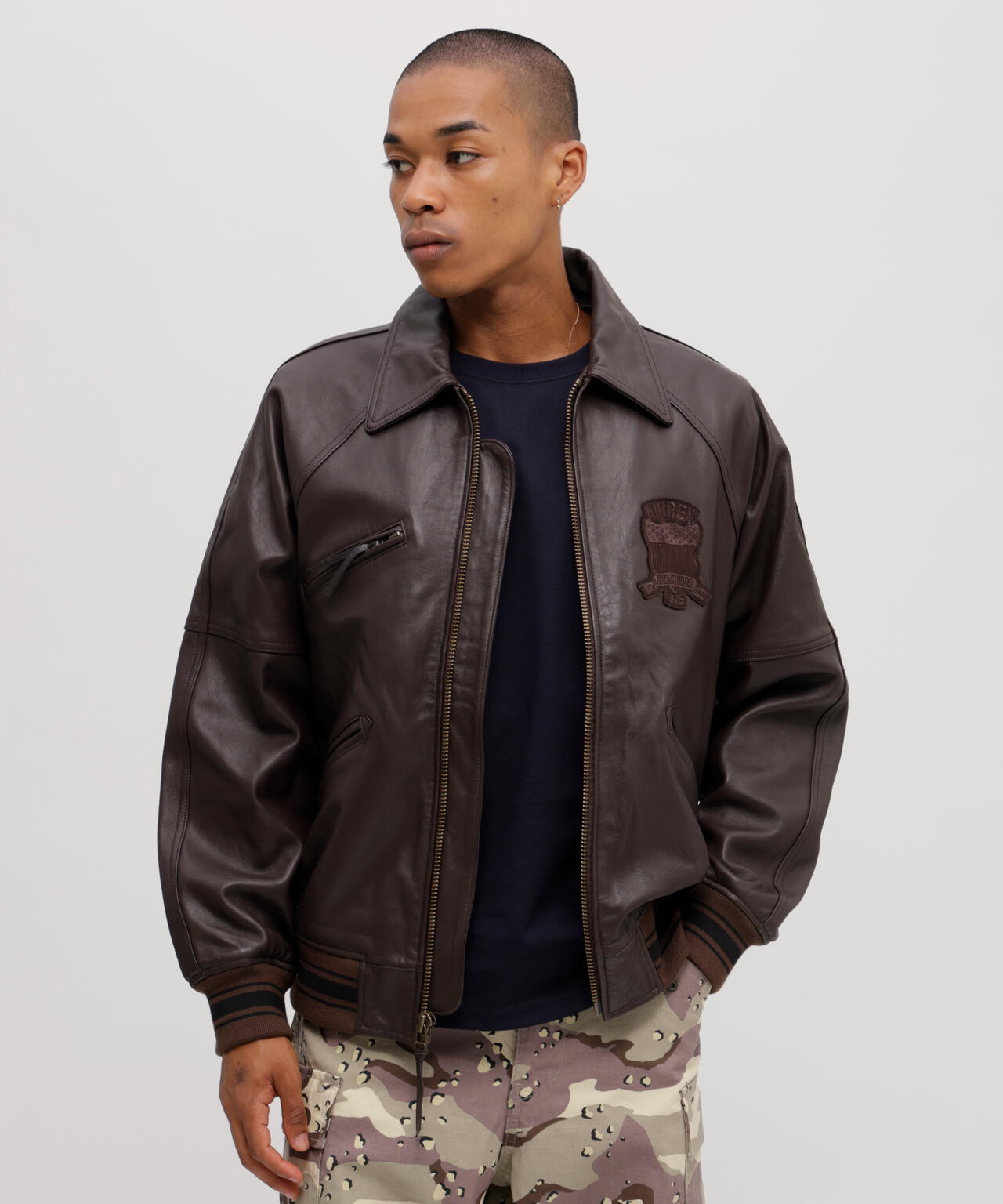 《WEB&DEPOT限定》LIGHT SIGNATURE VARSITY JACKET