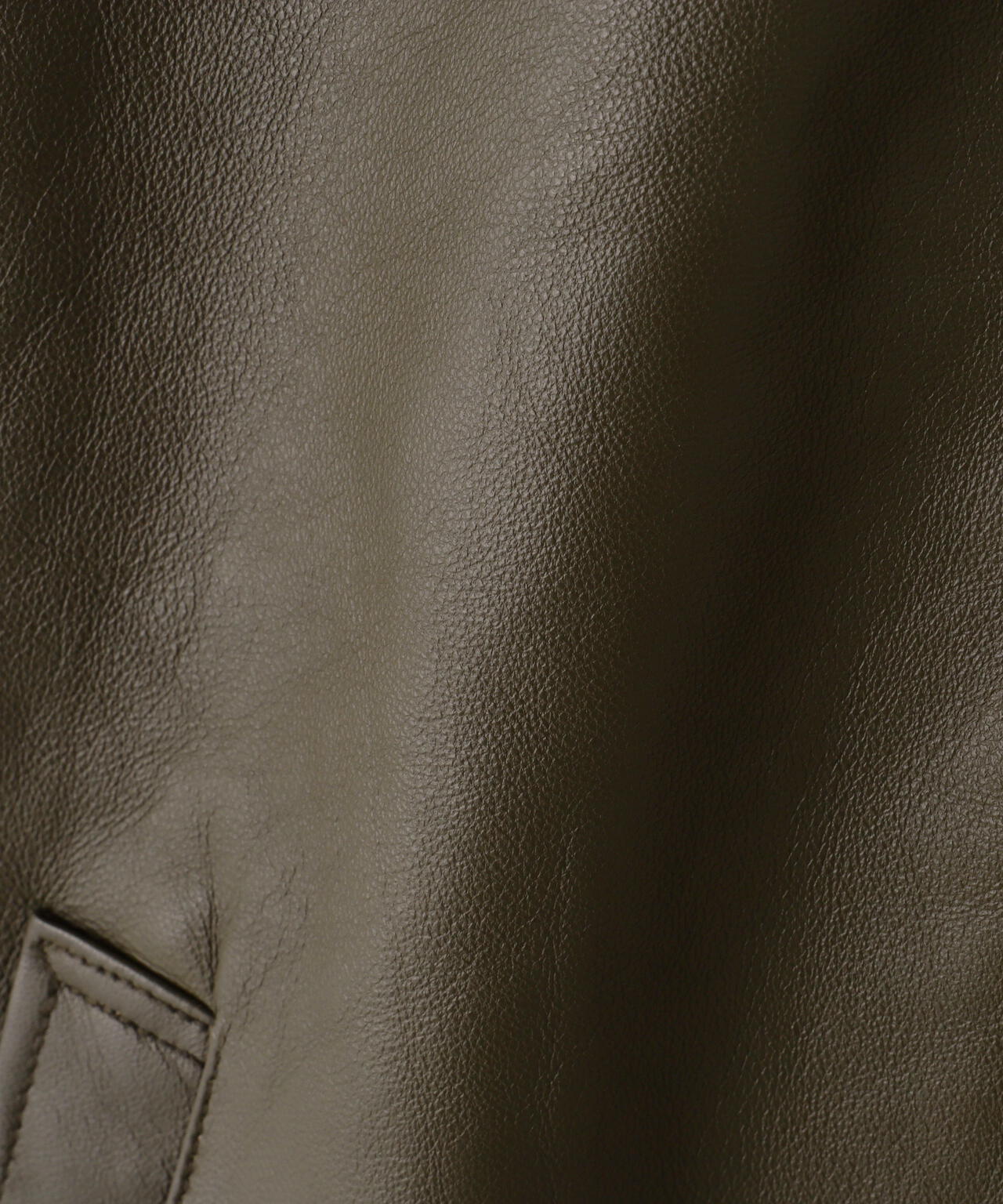 STAND LEATHER MA-1 MOD JACKET / スタンド レザー MA-1