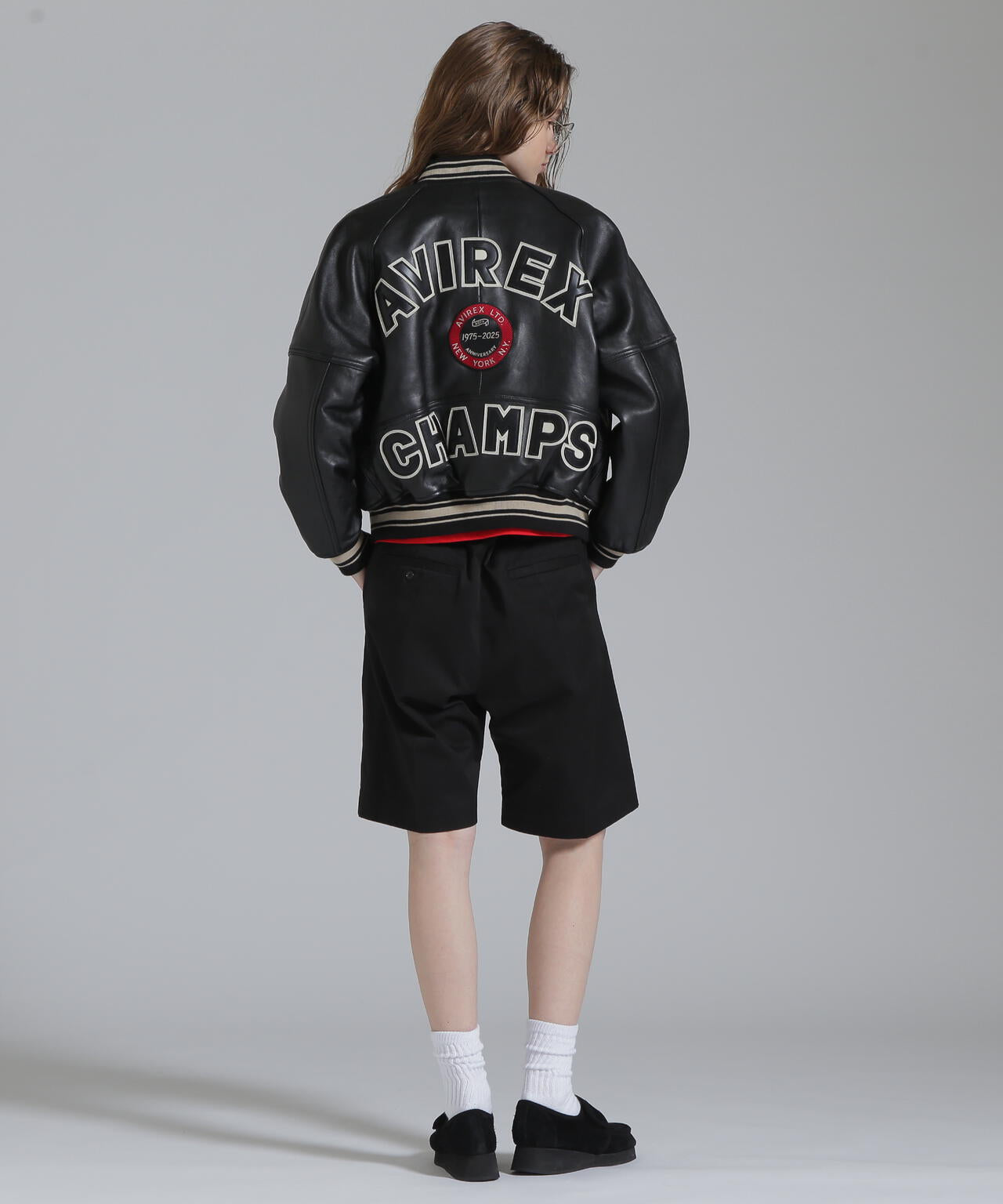 AVIREX 80's USA製 オリジナル VARSITY JACKET WOMAN/50th Anniversary》VARSITY JACKET/バーシティジャケット