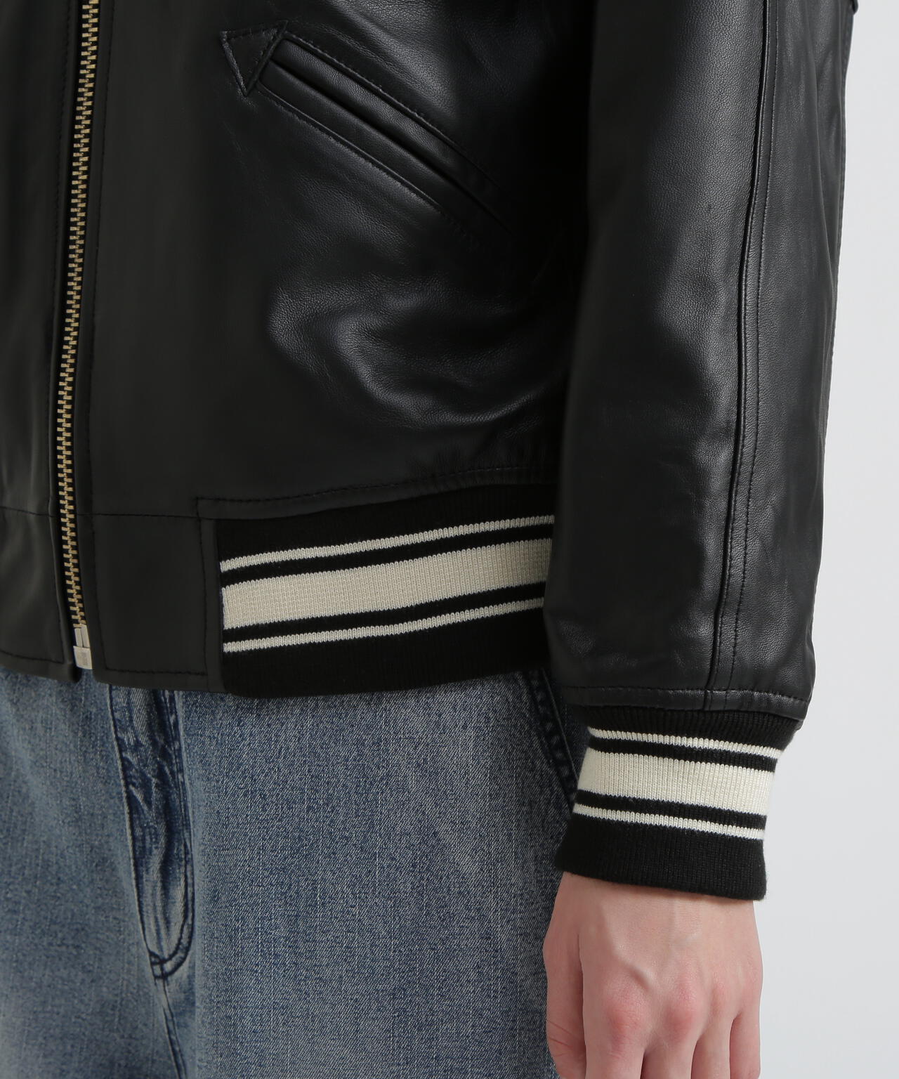 《WOMAN》SIGNATURE HOODED LEATHER